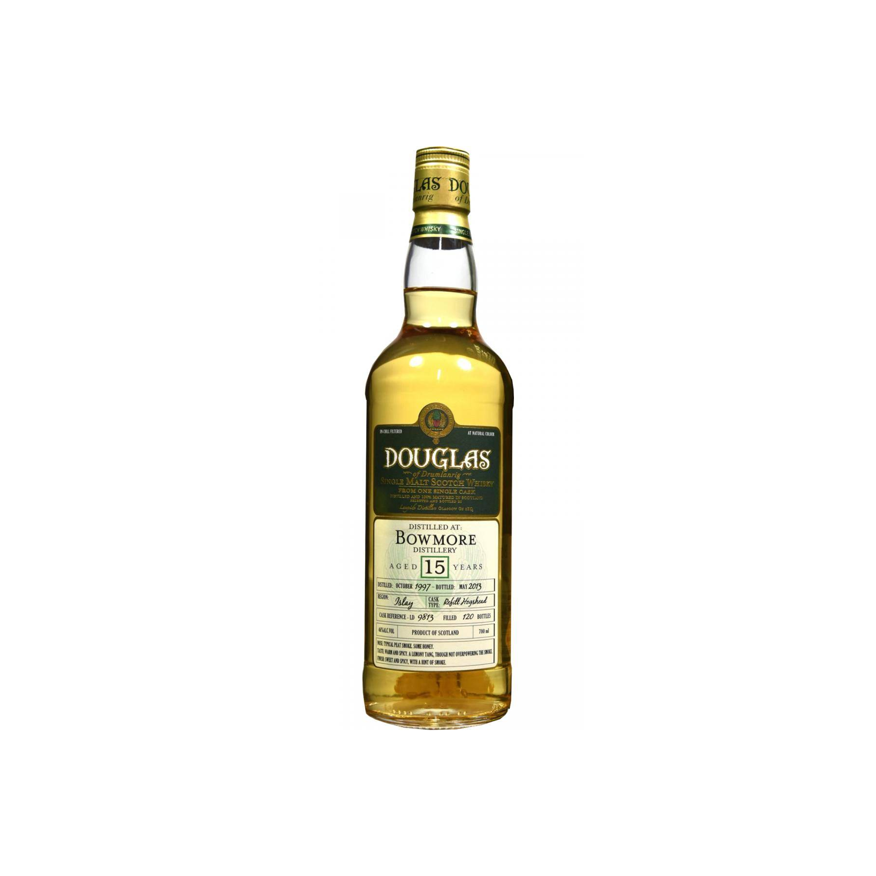 Bowmore 1997 15 Years Single Malt Whisky