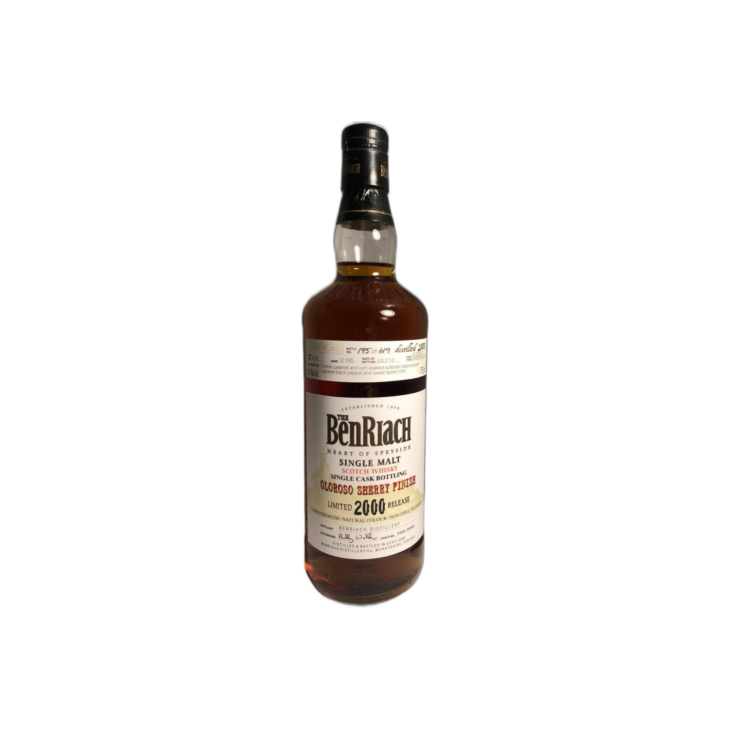 BenRiach 2000 12 Years Single Malt Whisky