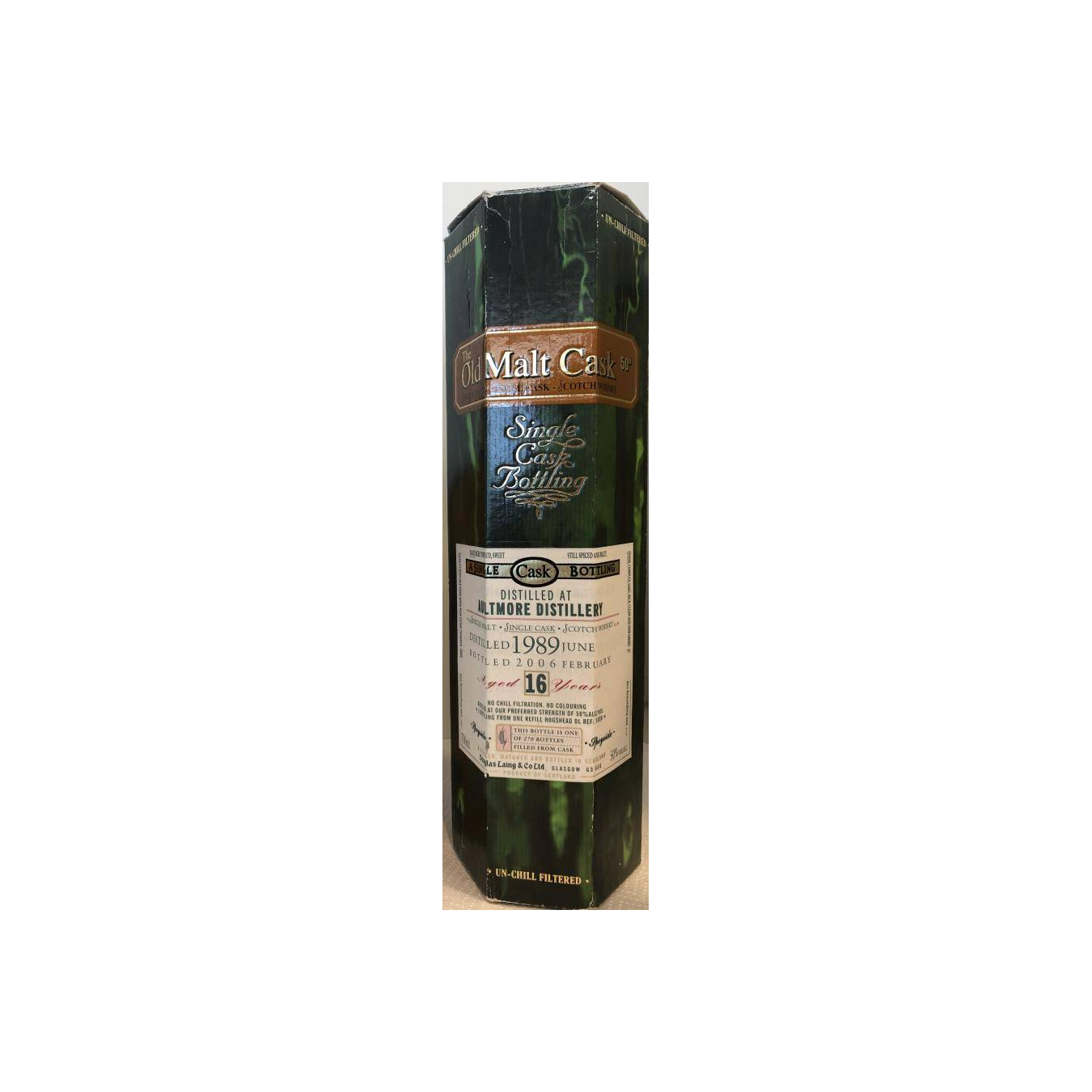 Aultmore Old Malt Cask 1989 16 Years Single Malt Whisky 2