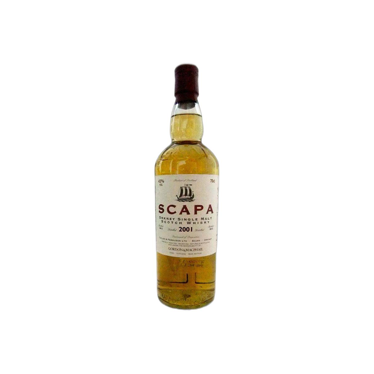 Scapa Licensed Bottling 2001 13 Years Single Malt Whisky
