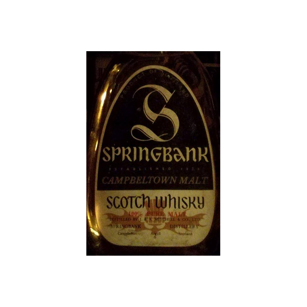 Springbank 21 Years Single Malt Whisky