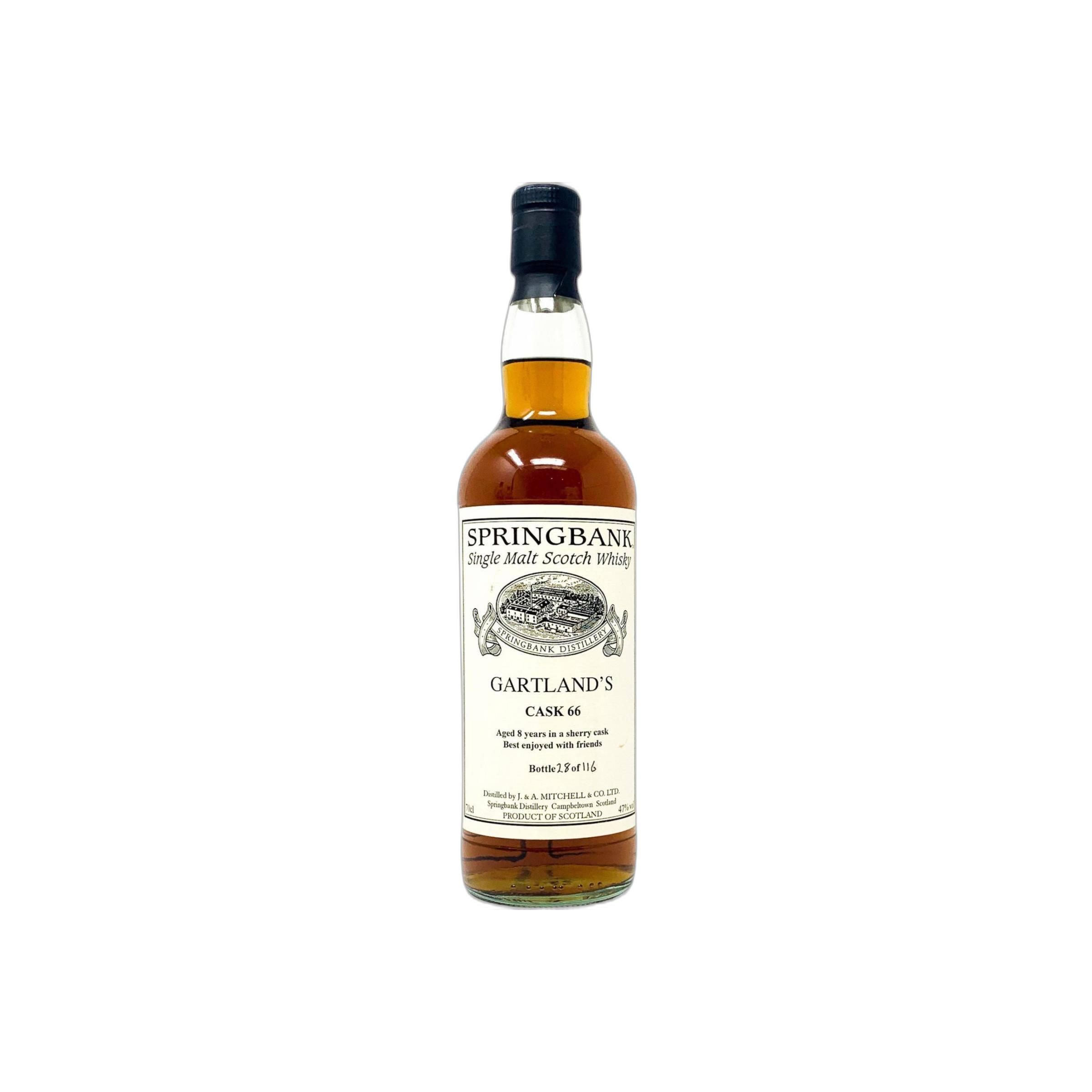 Springbank Private Bottling 8 Years Single Malt Whisky
