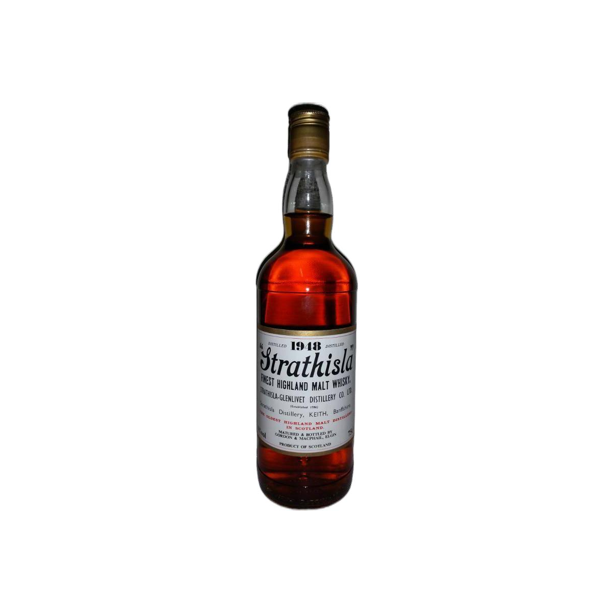 Strathisla Licensed Bottling 1948 Single Malt Whisky
