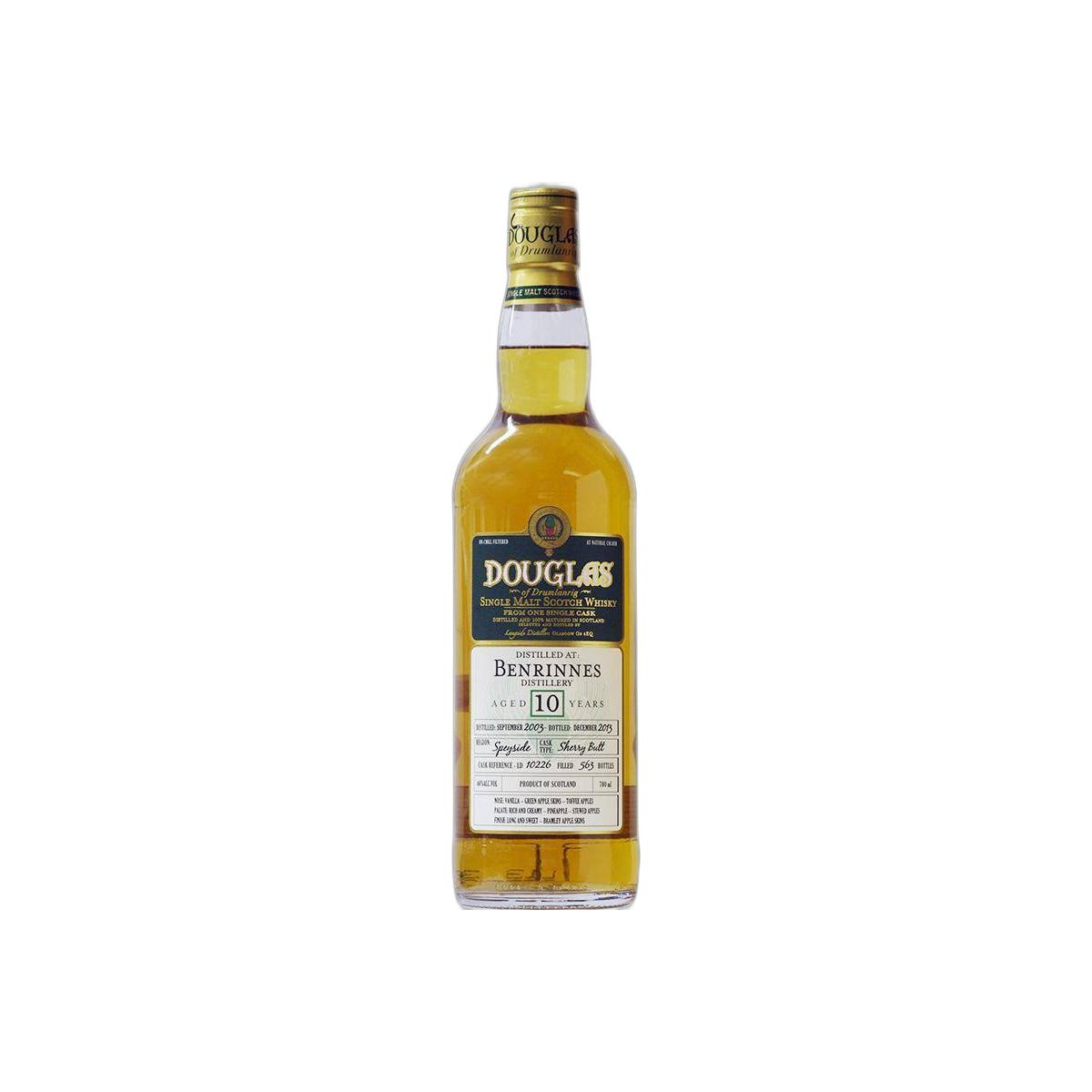 Benrinnes 2003 10 Years Single Malt Whisky