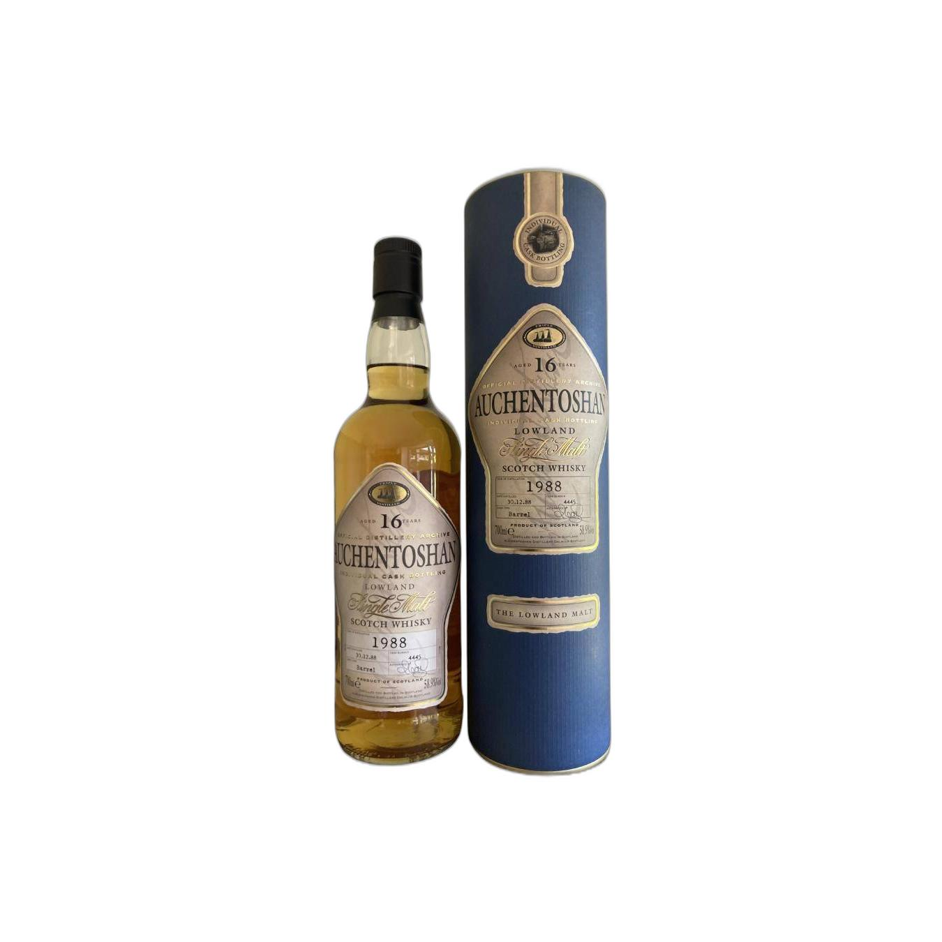 Auchentoshan Individual Cask Bottling 1988 16 Years Single Malt Whisky 2