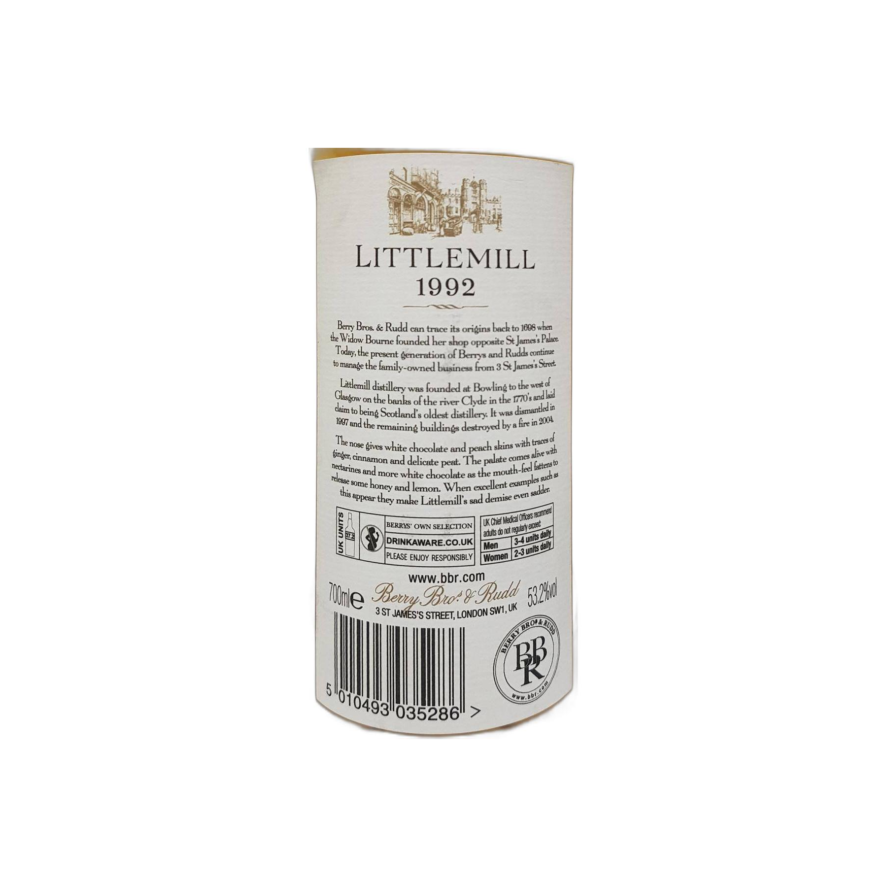 Littlemill 1992 21 Years Single Malt Whisky 3