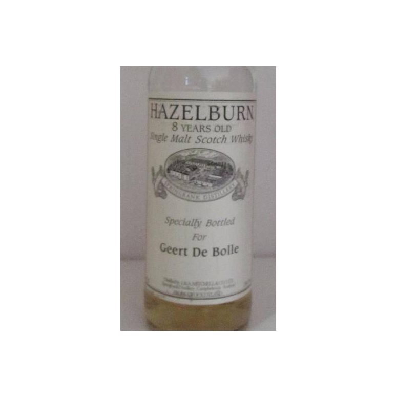 Hazelburn Private Bottling 8 Years Single Malt Whisky 2