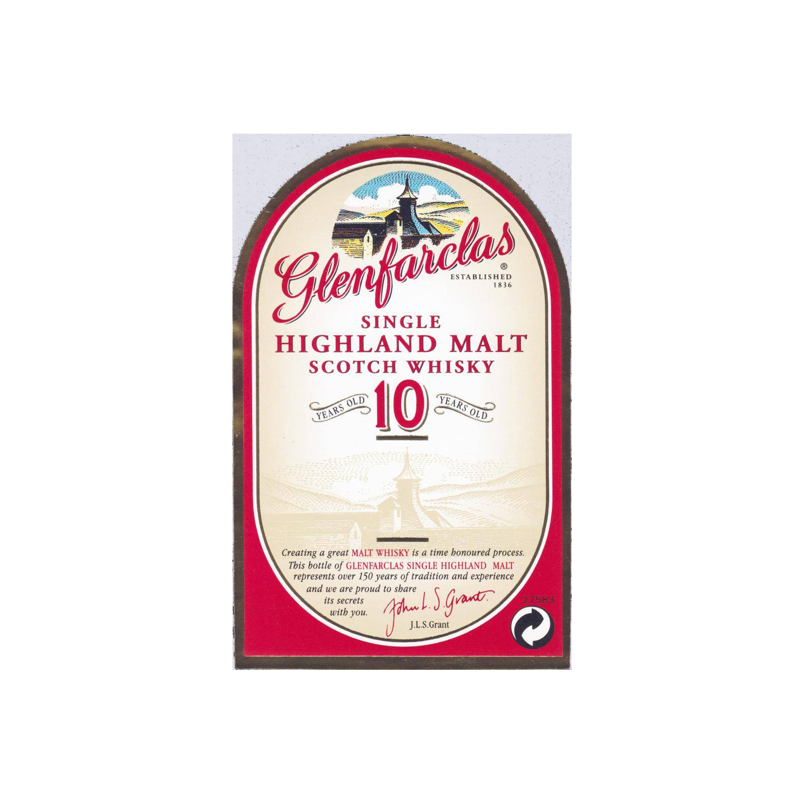 Glenfarclas 10 Years Single Malt Whisky 2