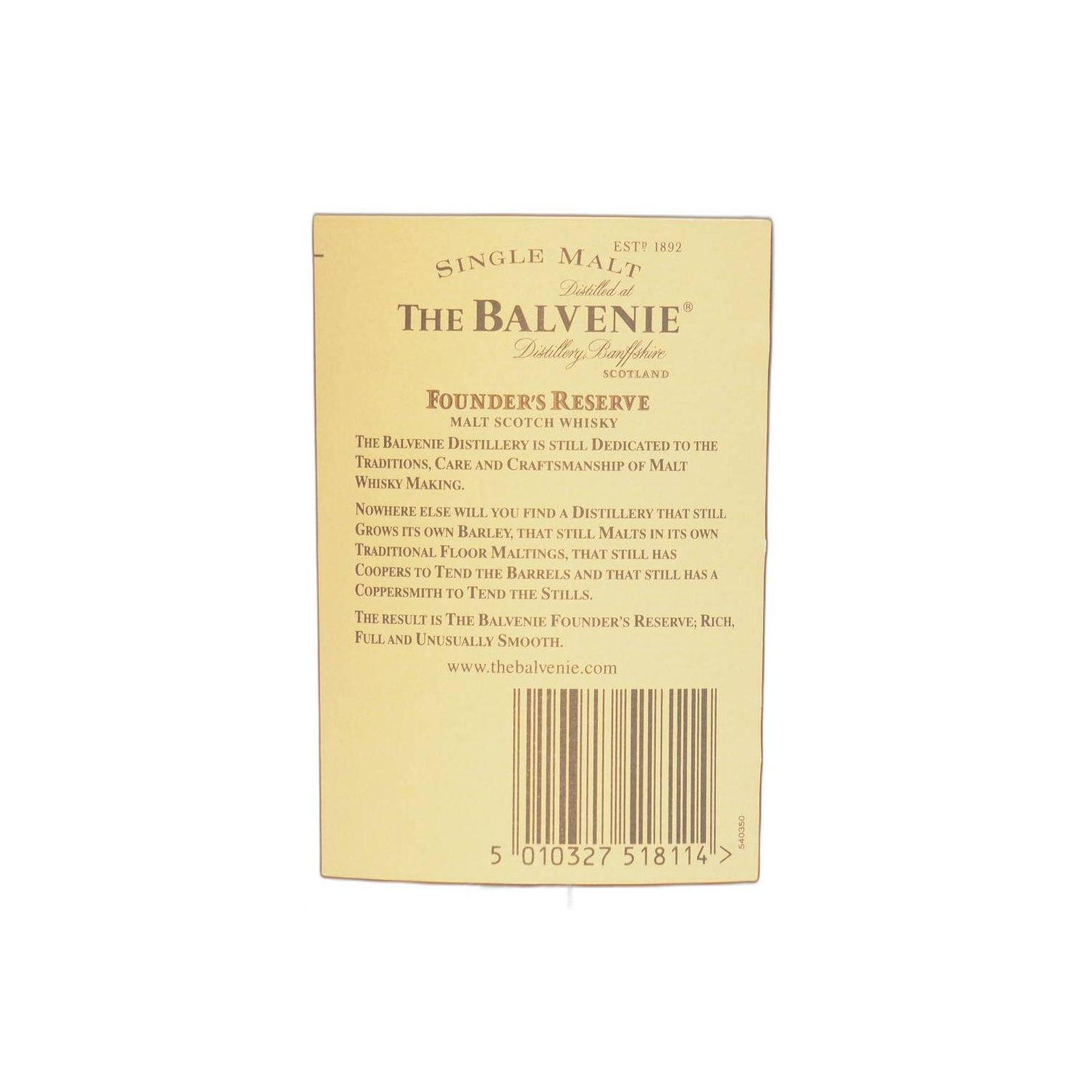 The Balvenie 10 Years Single Malt Whisky 3