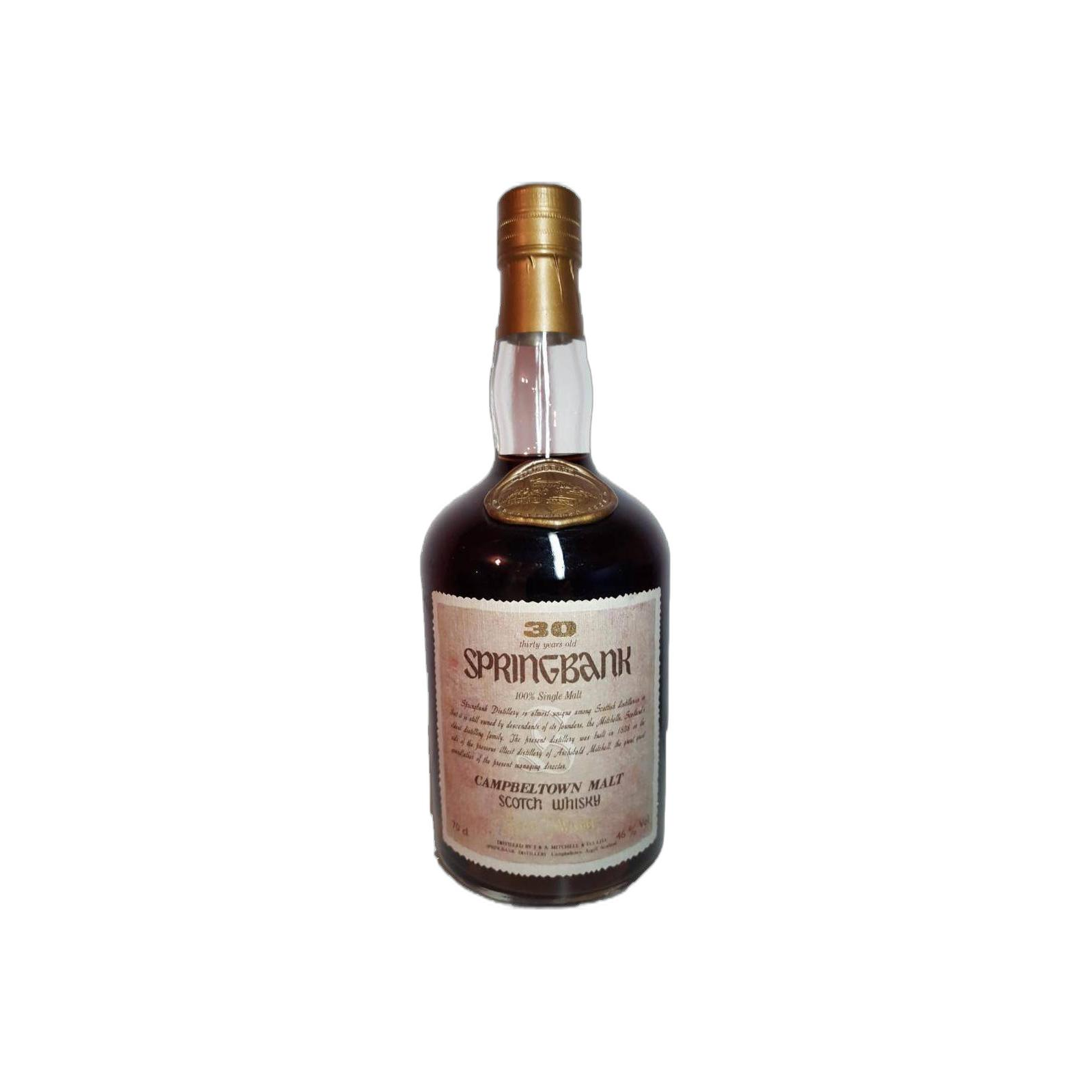 Springbank 30 Years Single Malt Whisky