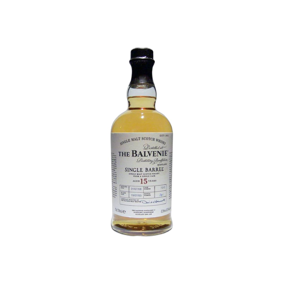 The Balvenie Single Cask 1993 15 Years Single Malt Whisky