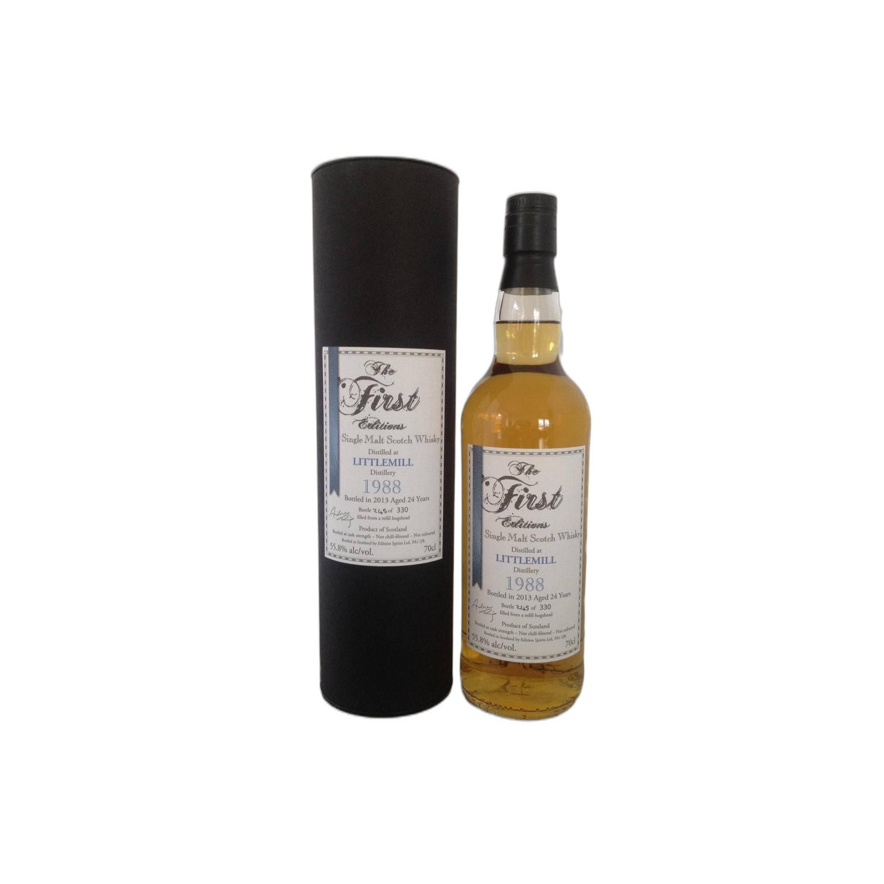 Littlemill The First Editions 1988 24 Years Single Malt Whisky 2