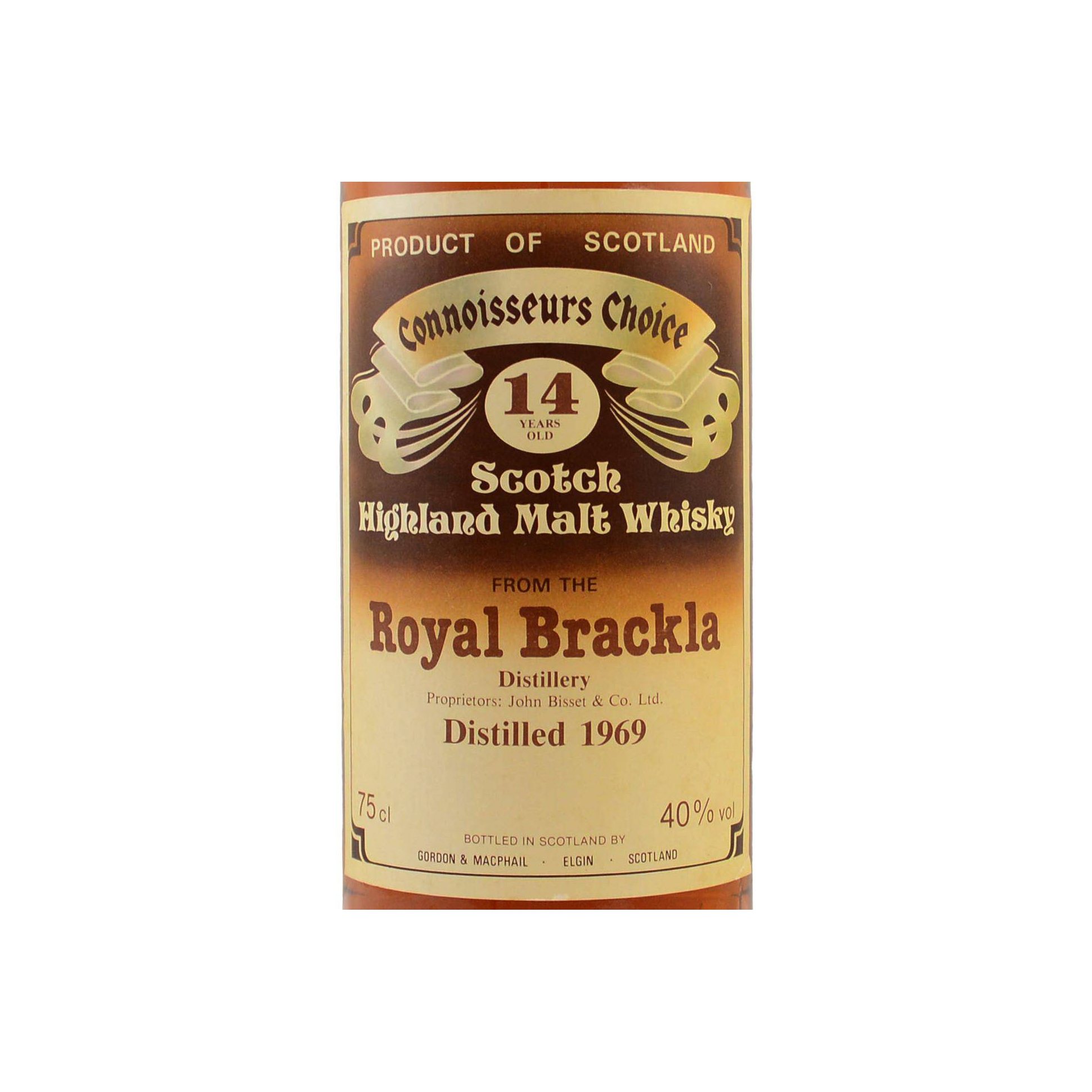 Royal Brackla Connoisseurs Choice 1969 14 Years Single Malt Whisky 3
