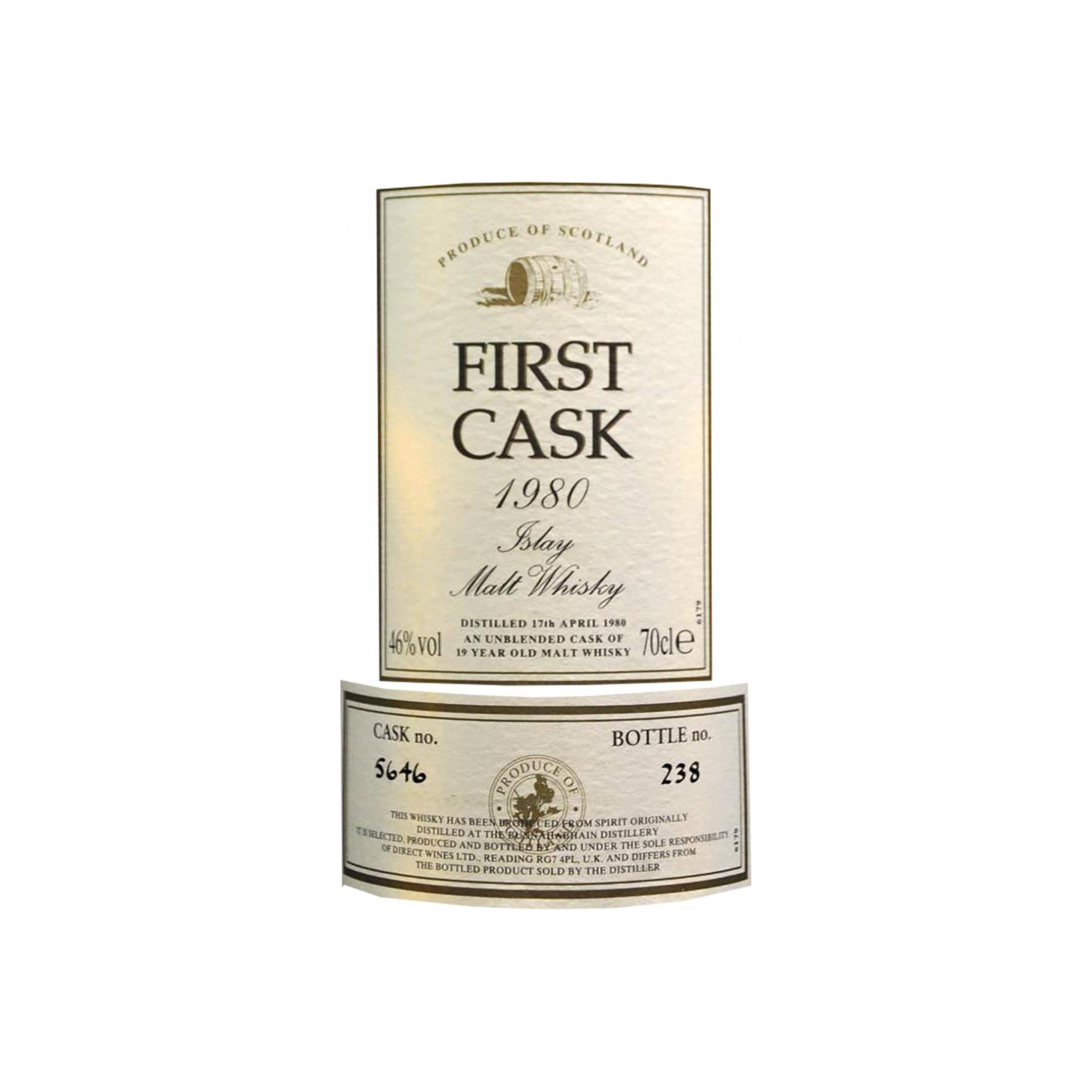 Bunnahabhain 1980 19 Years Single Malt Whisky 2