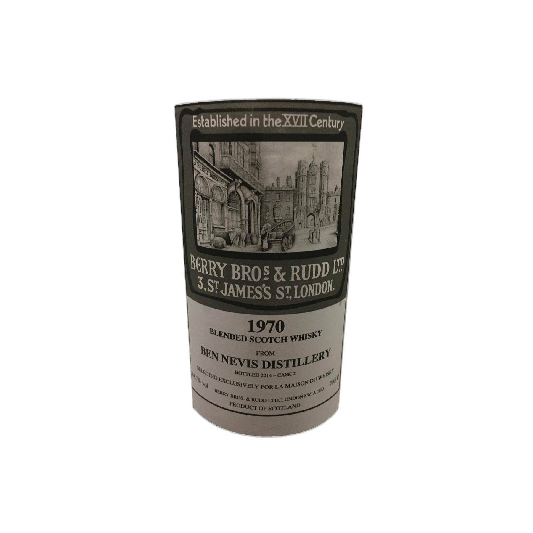 Ben Nevis 1970 43 Years Blended Whisky 2