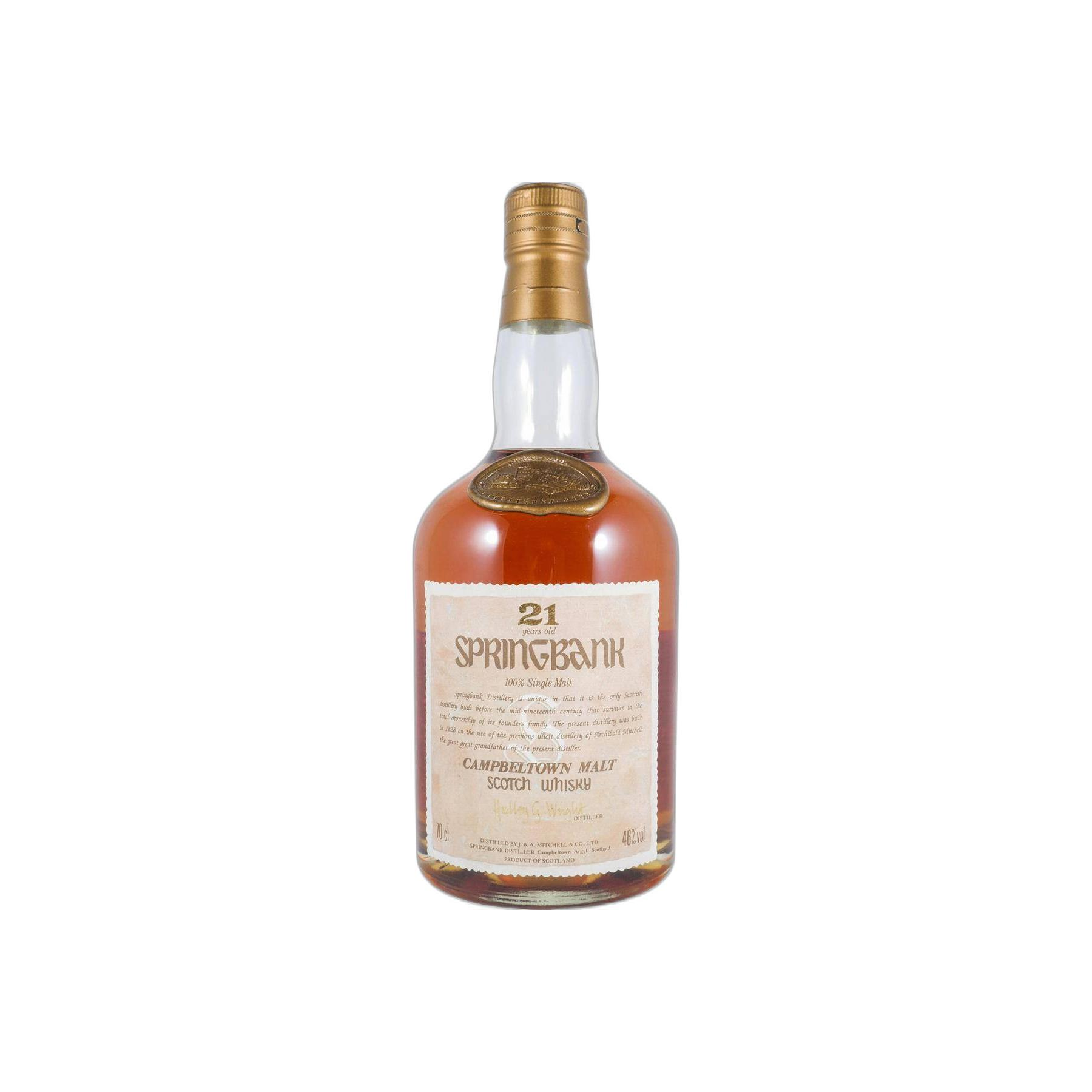 Springbank 21 Years Single Malt Whisky