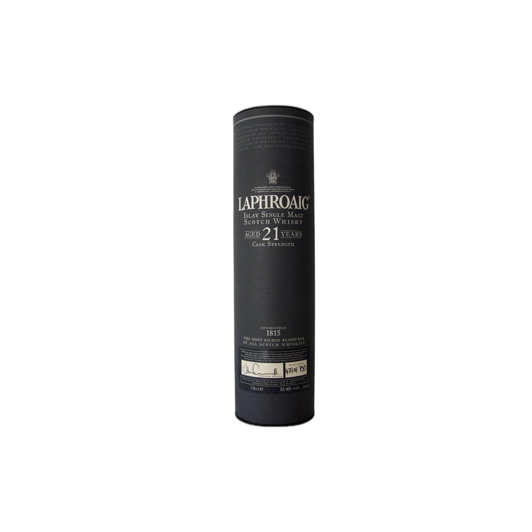 Laphroaig Cask Strength Collection 21 Years Single Malt Whisky 2