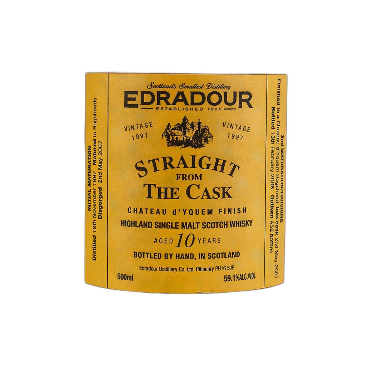 Edradour 1997 10 Years Single Malt Whisky 2