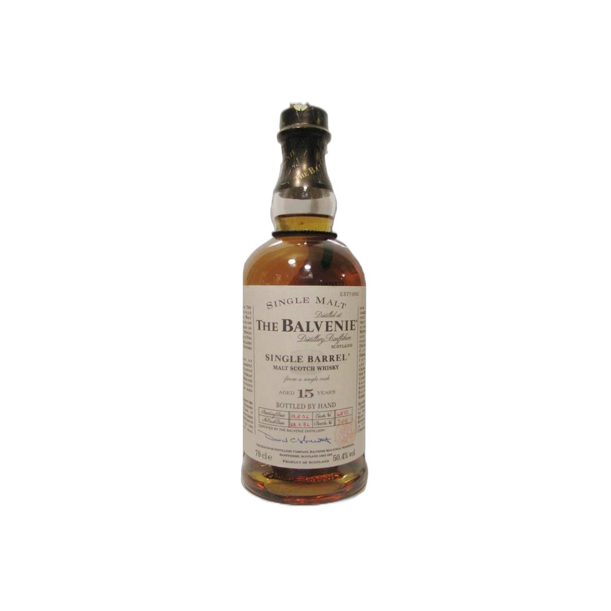 The Balvenie Single Cask 1982 15 Years Single Malt Whisky