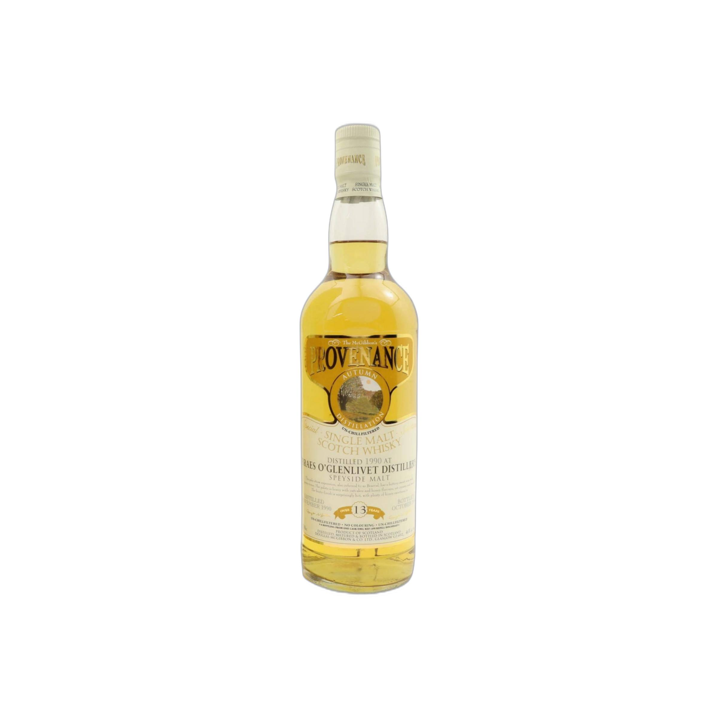Braeval McGibbon's Provenance 1990 13 Years Single Malt Whisky