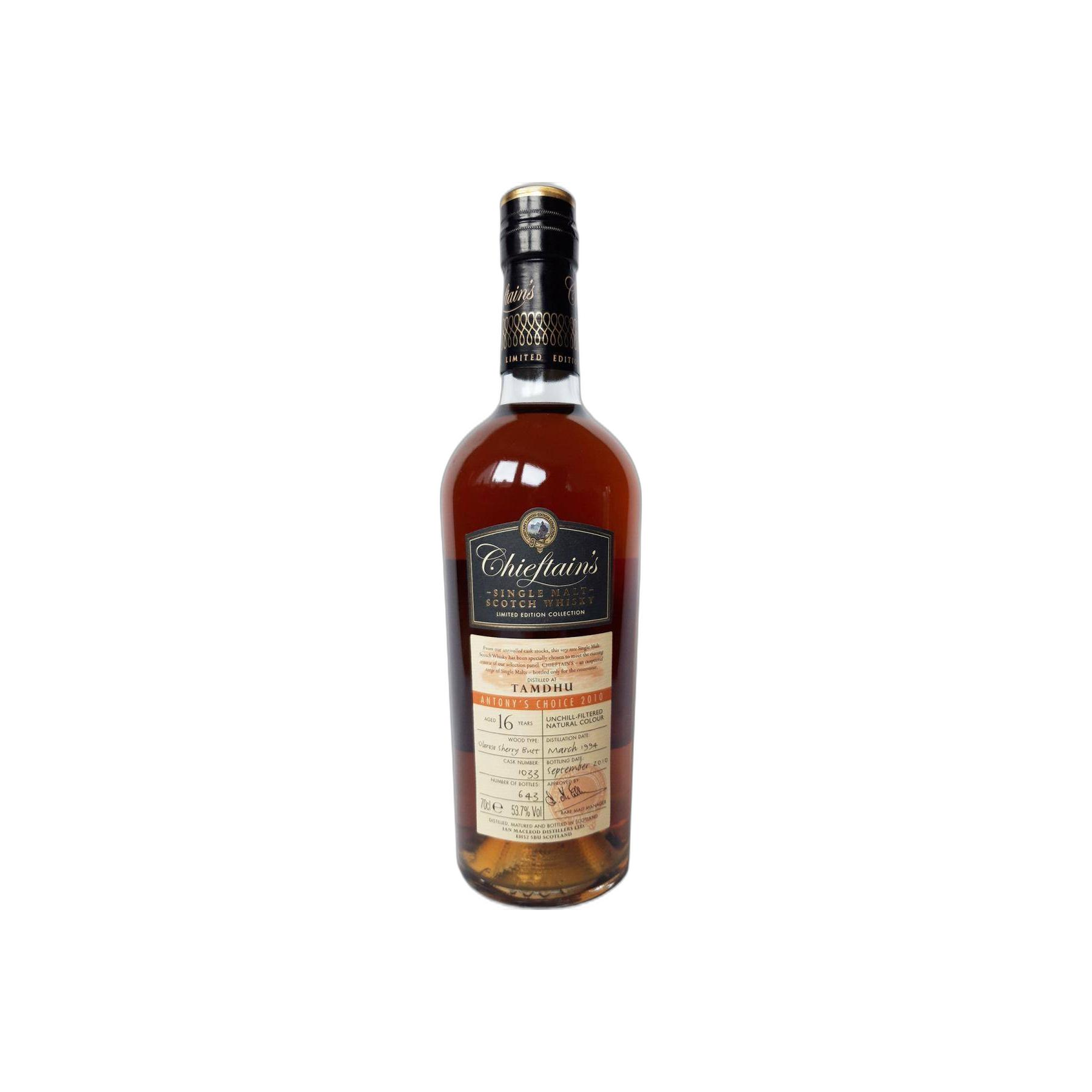Tamdhu 1994 16 Years Single Malt Whisky