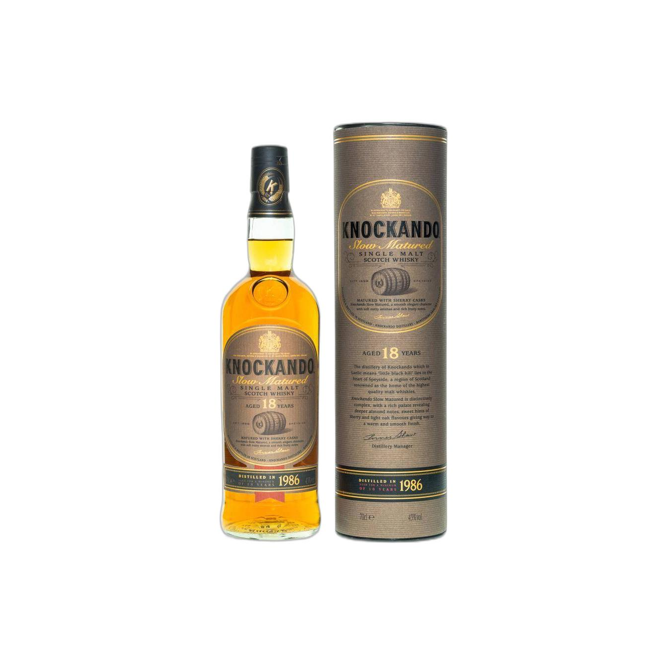 Knockando 1986 18 Years Single Malt Whisky 3