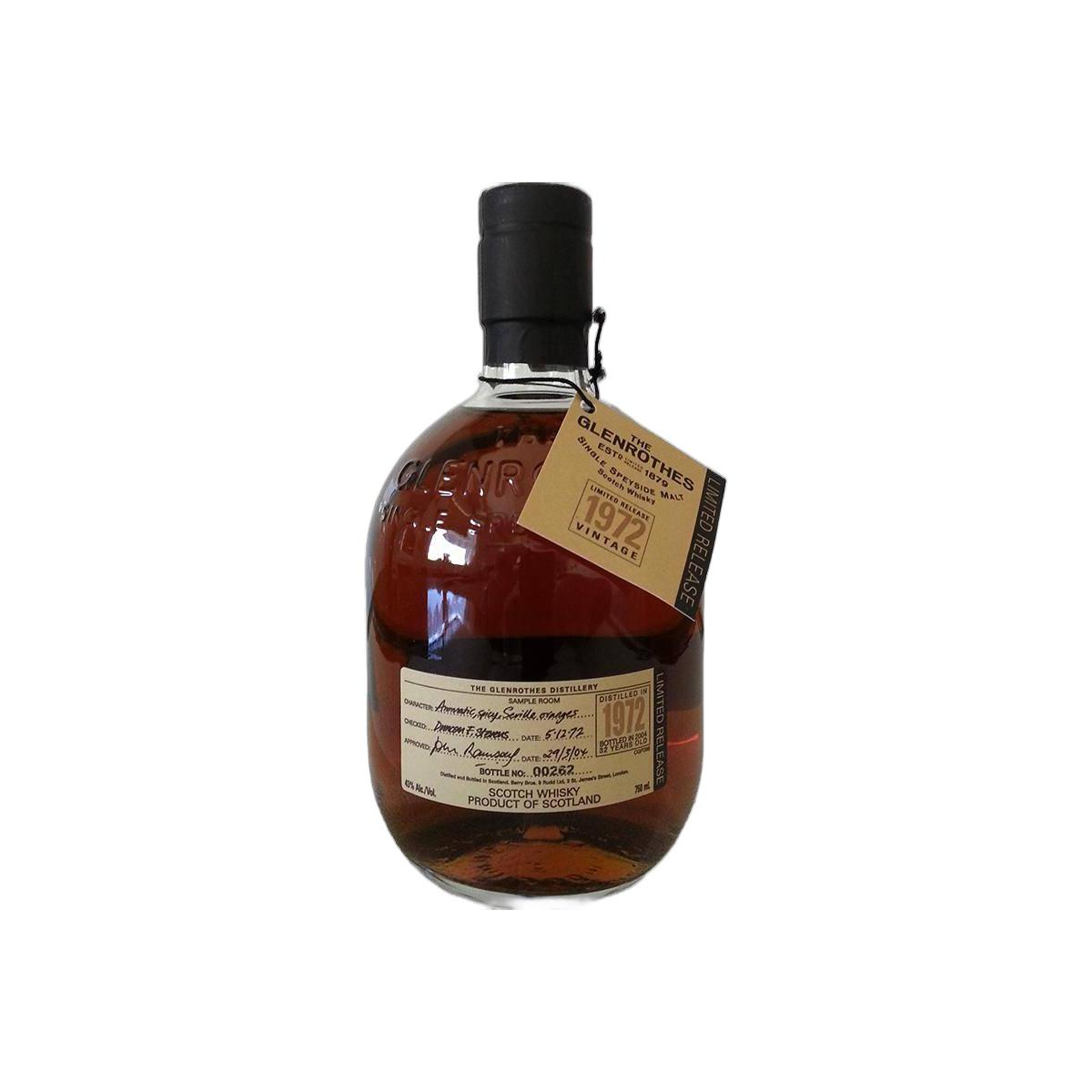 The Glenrothes 1972 32 Years Single Malt Whisky
