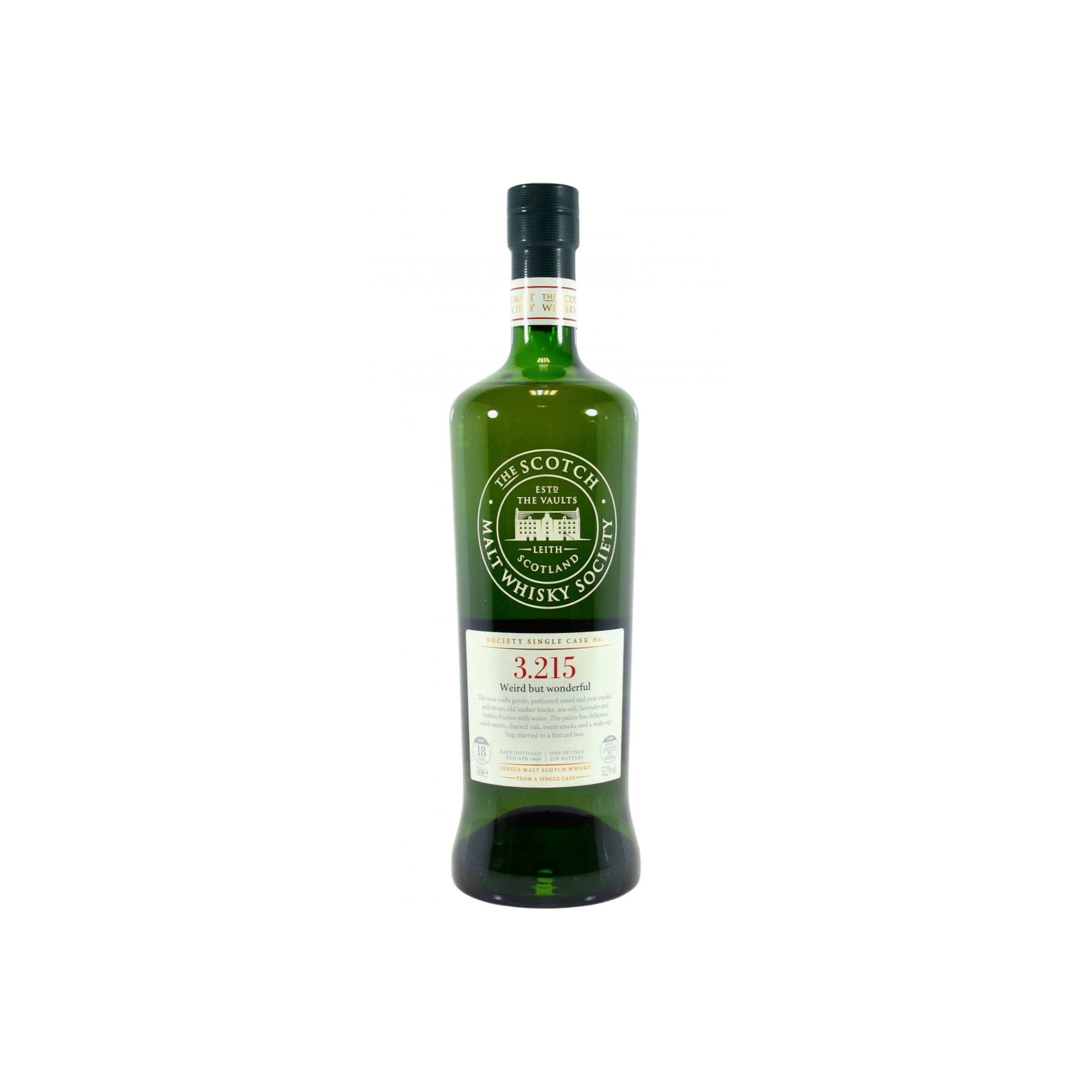The Scotch Malt Whisky Society 1995 18 Years Single Malt Whisky