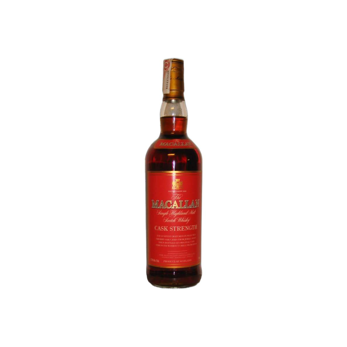 The Macallan Cask Strength Collection 10 Years Single Malt Whisky