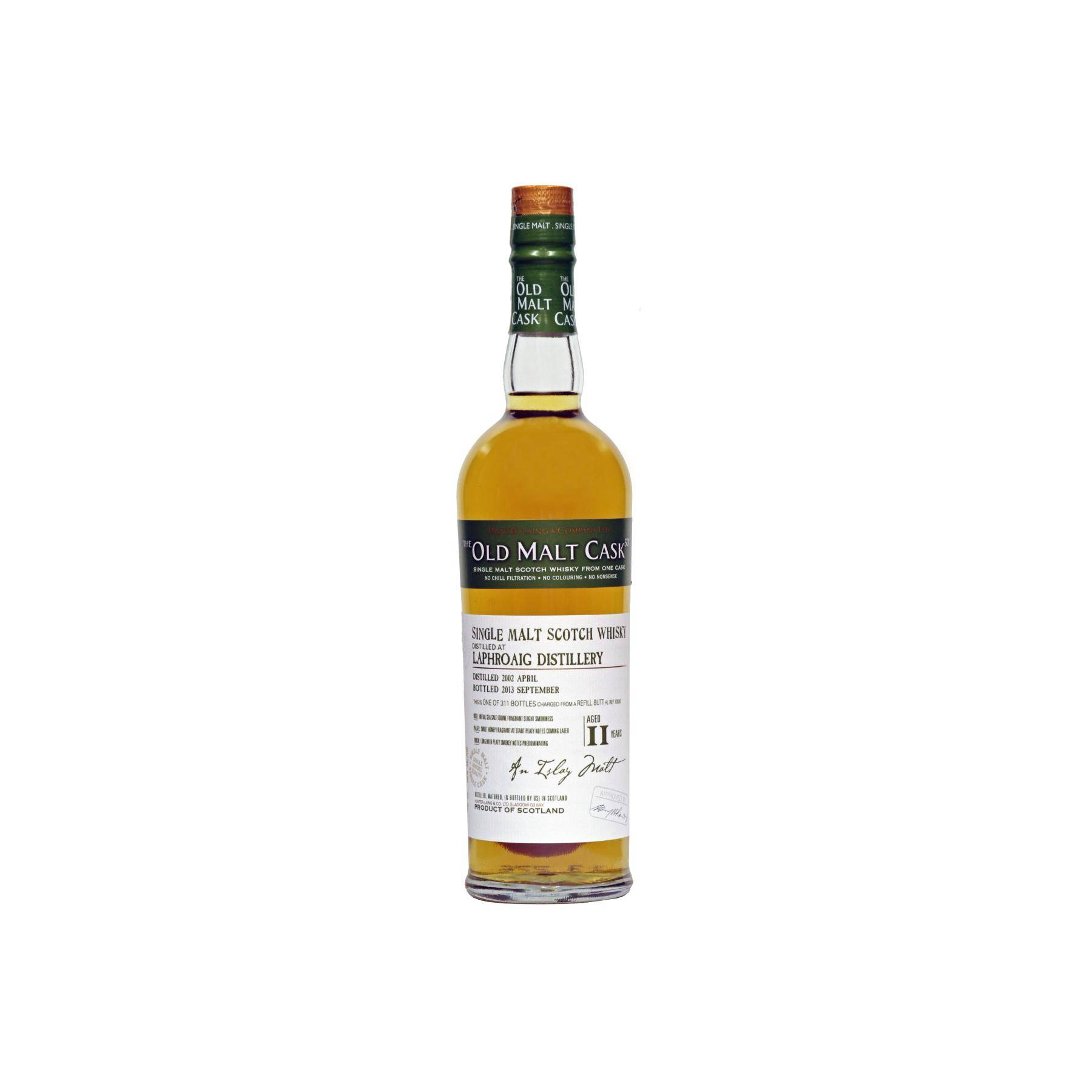 Laphroaig Old Malt Cask 2002 11 Years Single Malt Whisky 2