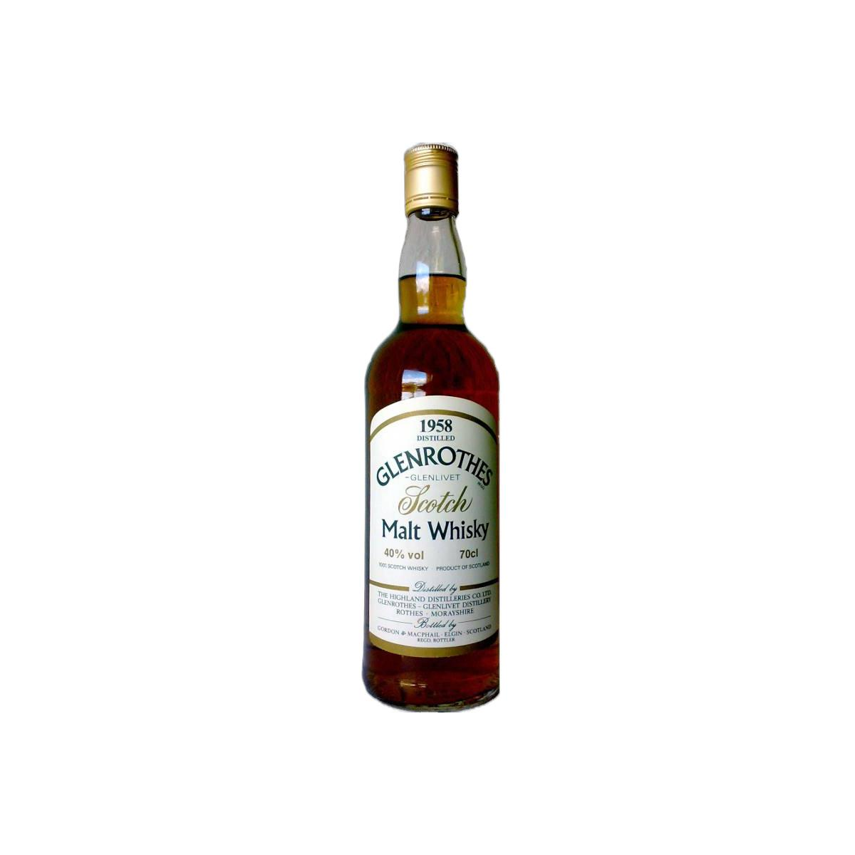 The Glenrothes 1958 Single Malt Whisky