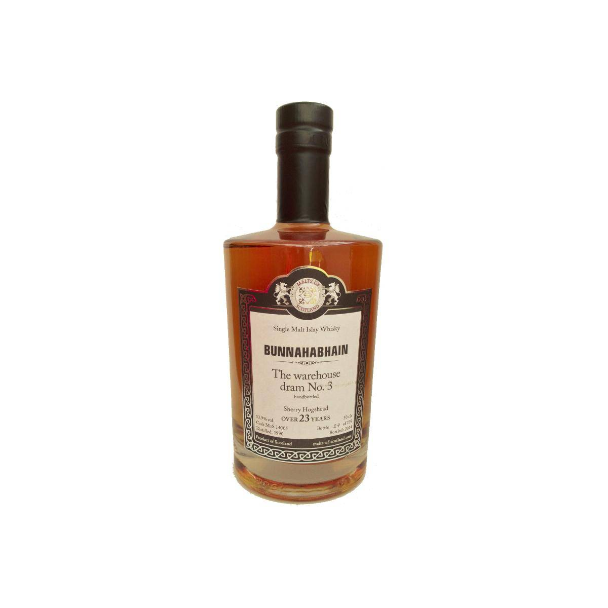 Bunnahabhain 1990 23 Years Single Malt Whisky