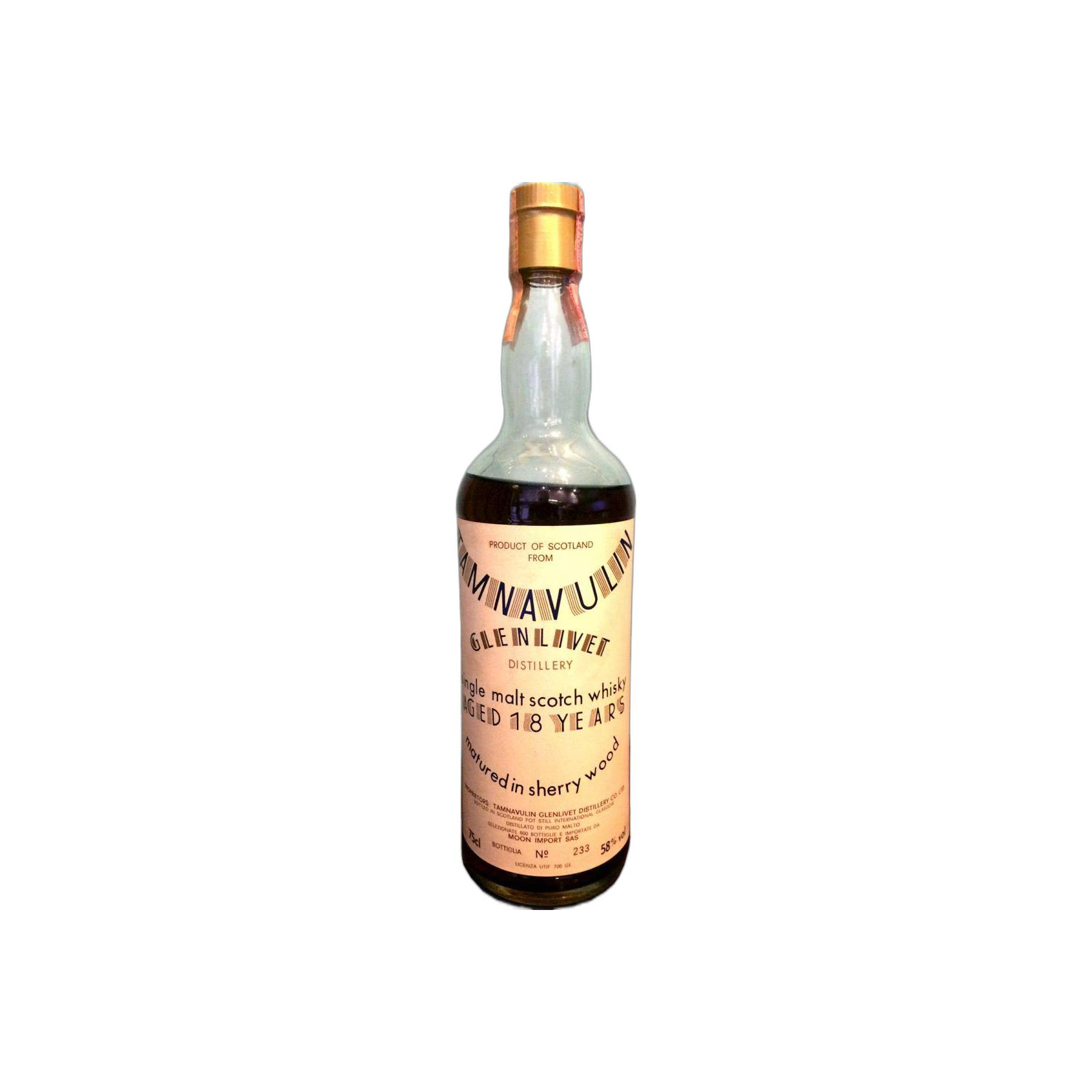 Tamnavulin 18 Years Single Malt Whisky