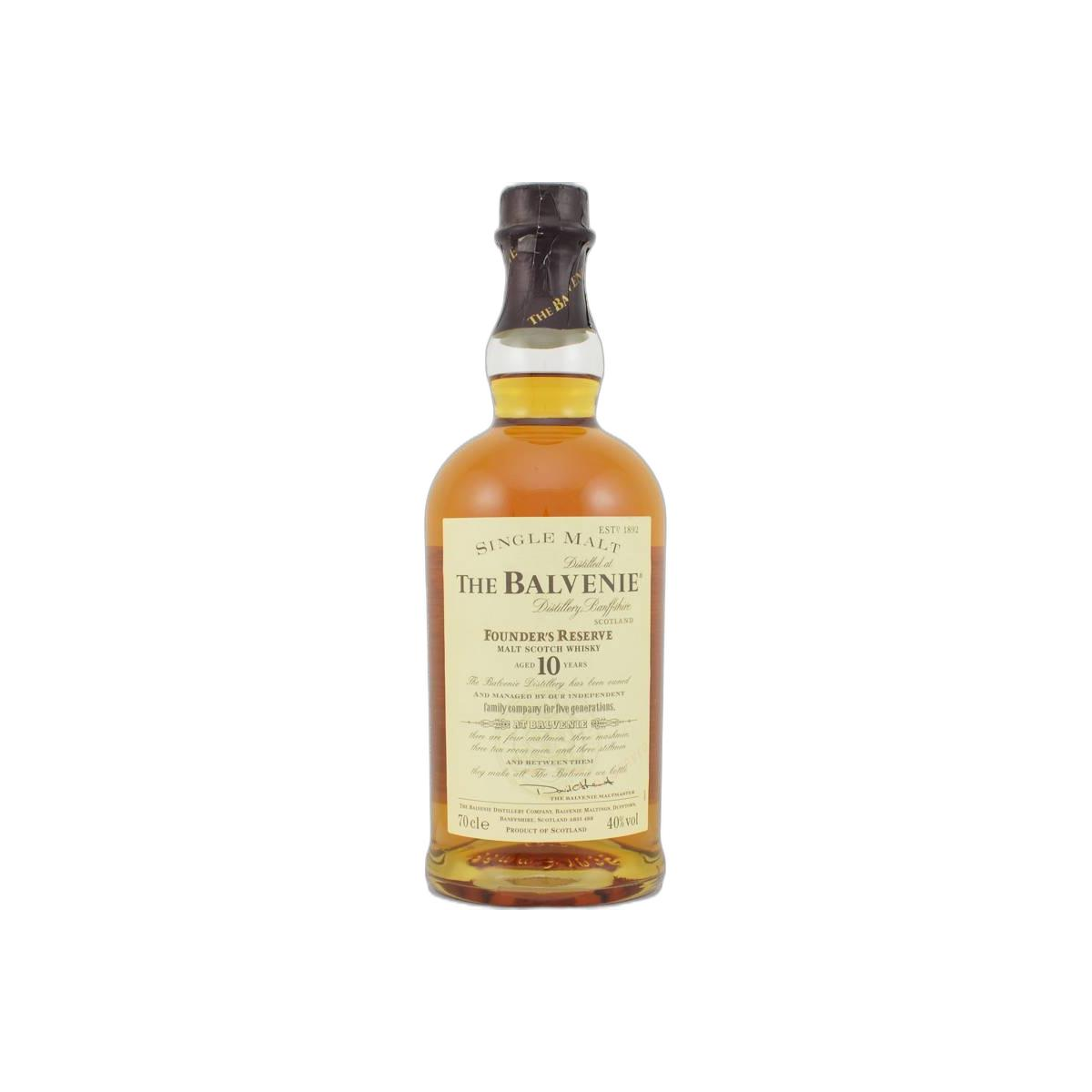 The Balvenie 10 Years Single Malt Whisky