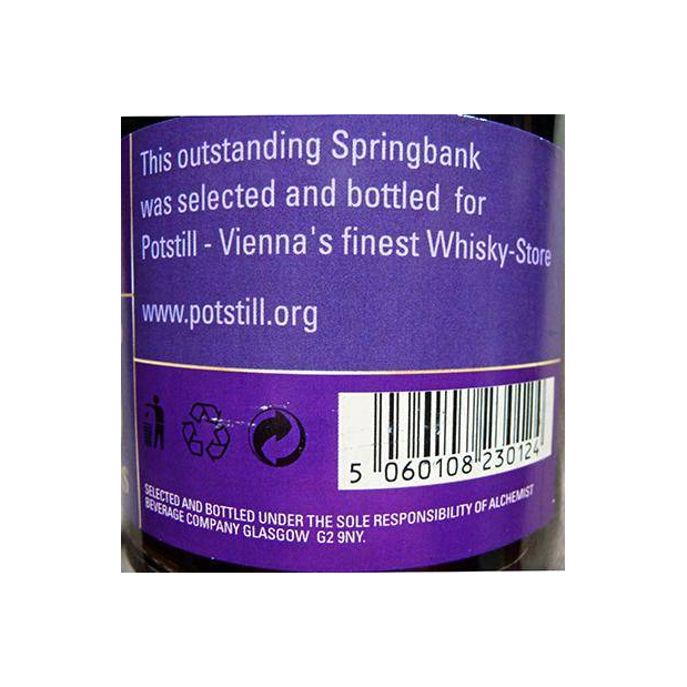 Springbank 1995 10 Years Single Malt Whisky 2