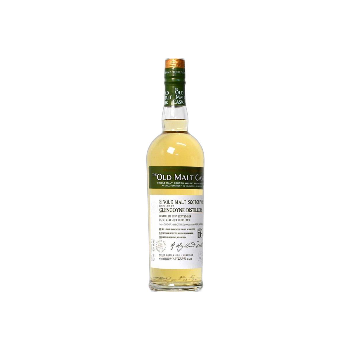Glengoyne Old Malt Cask 1997 16 Years Single Malt Whisky