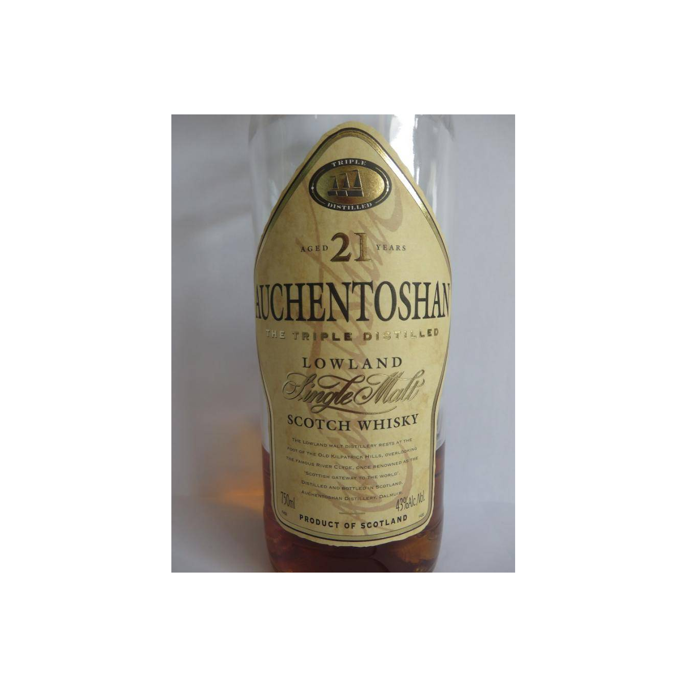 Auchentoshan 21 Years Single Malt Whisky 2
