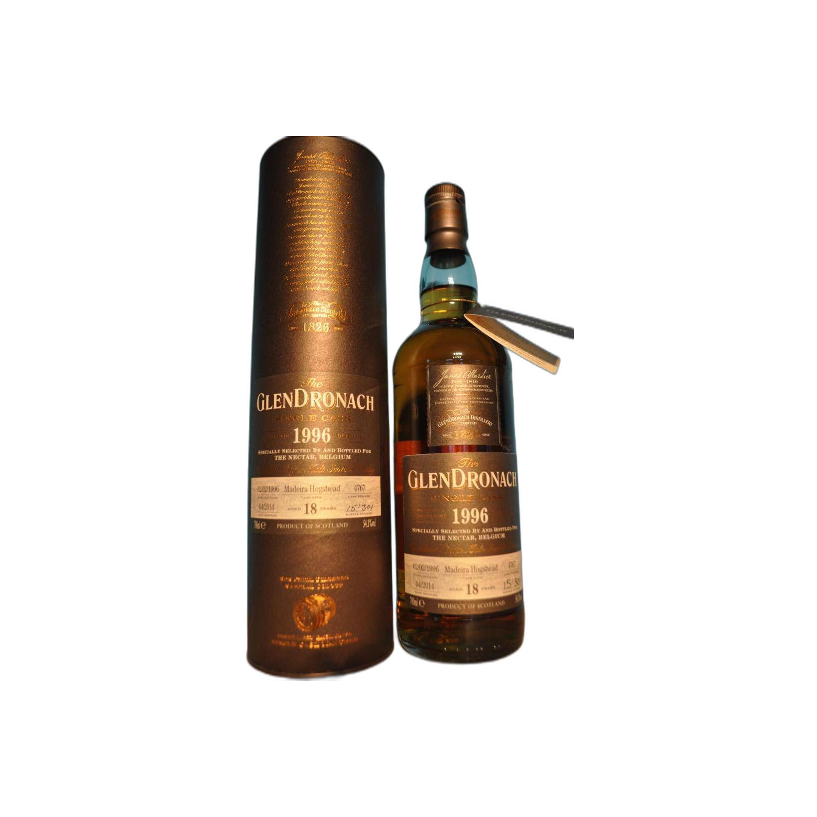GlenDronach Single Cask 1996 18 Years Single Malt Whisky 2