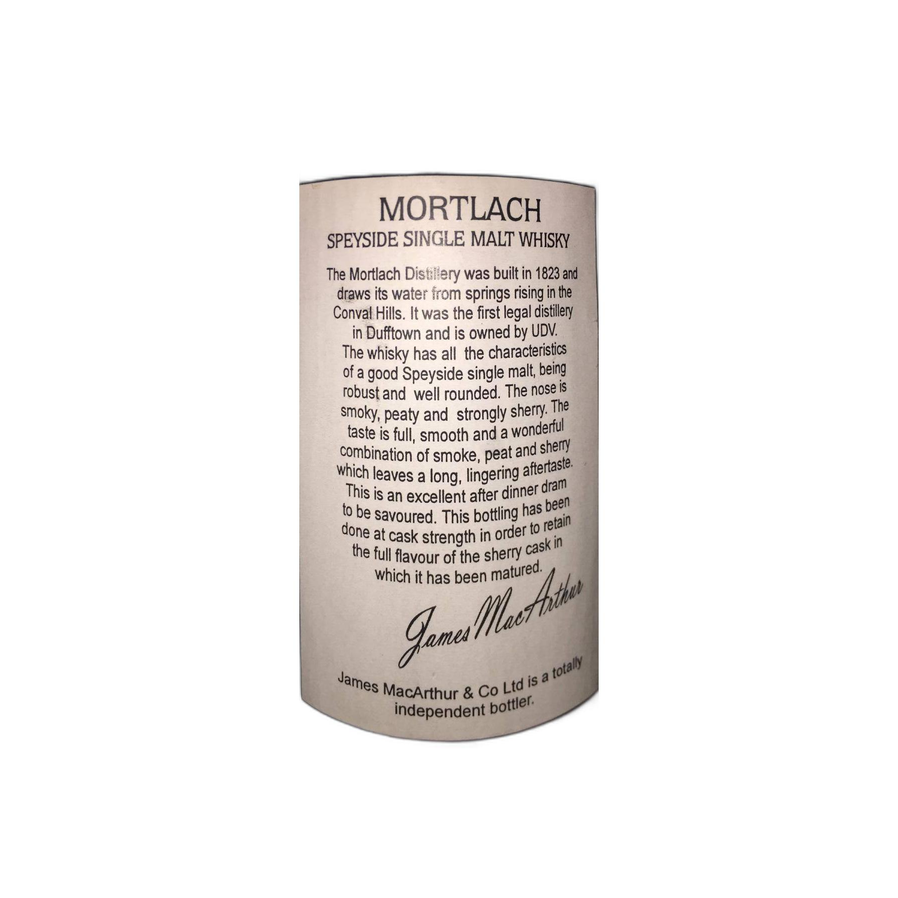 Mortlach 10 Years Single Malt Whisky 2