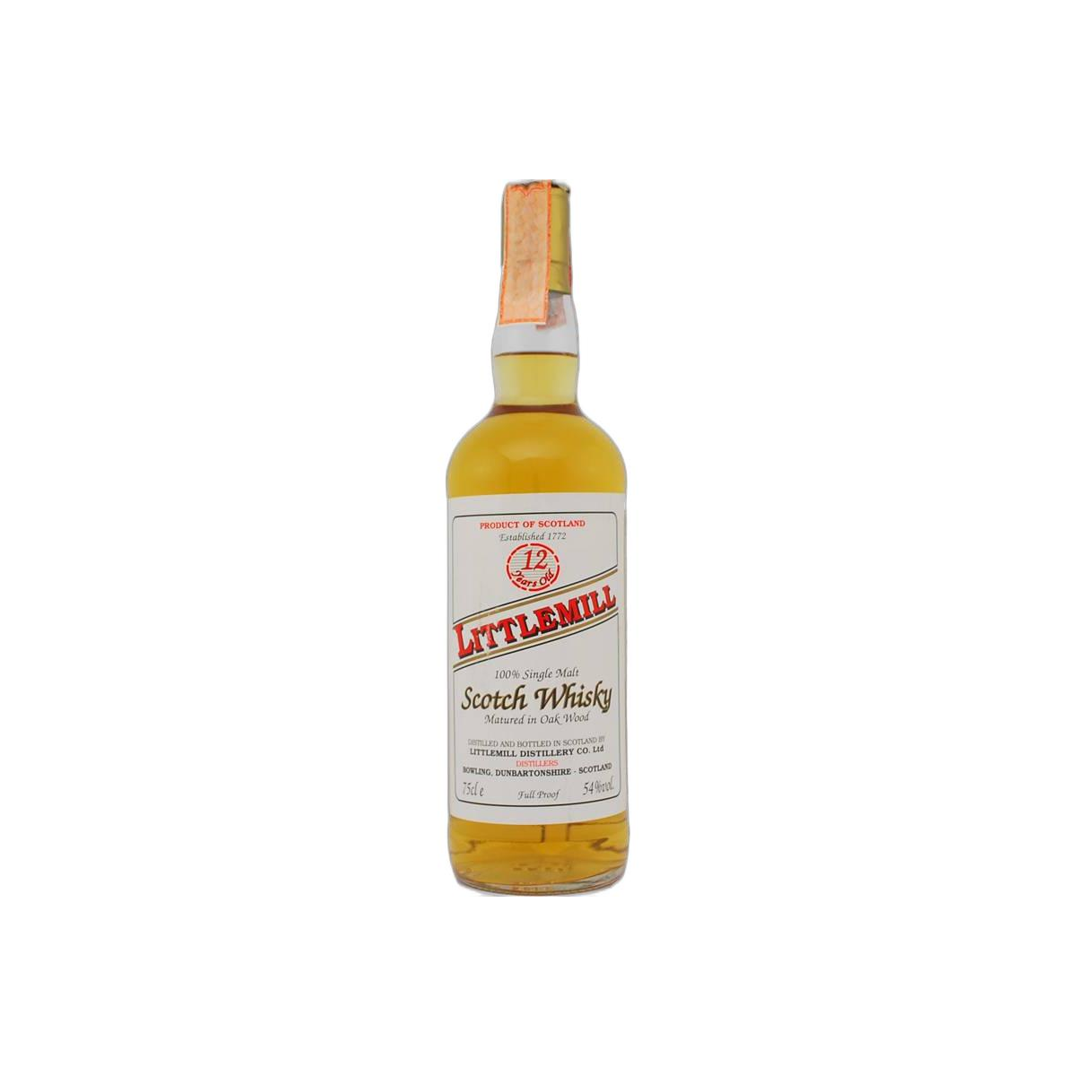Littlemill 12 Years Single Malt Whisky