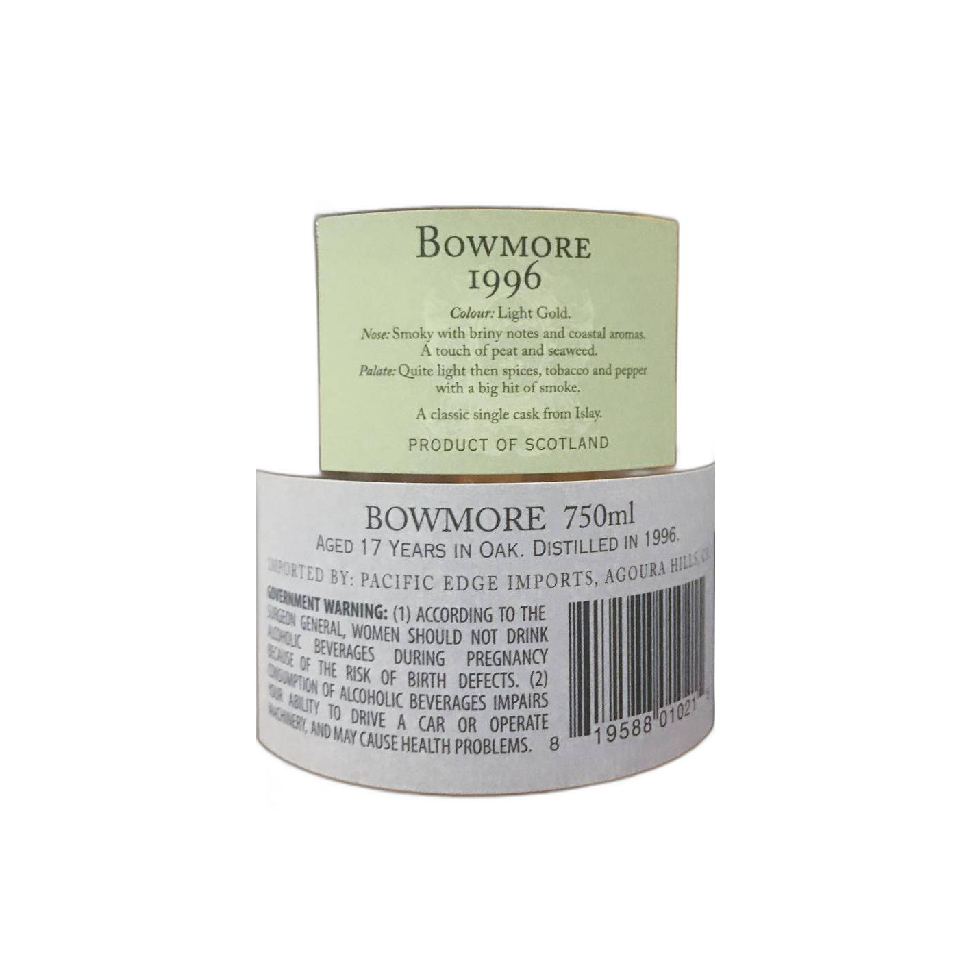 Bowmore Individual Cask Bottling 1996 17 Years Single Malt Whisky 2