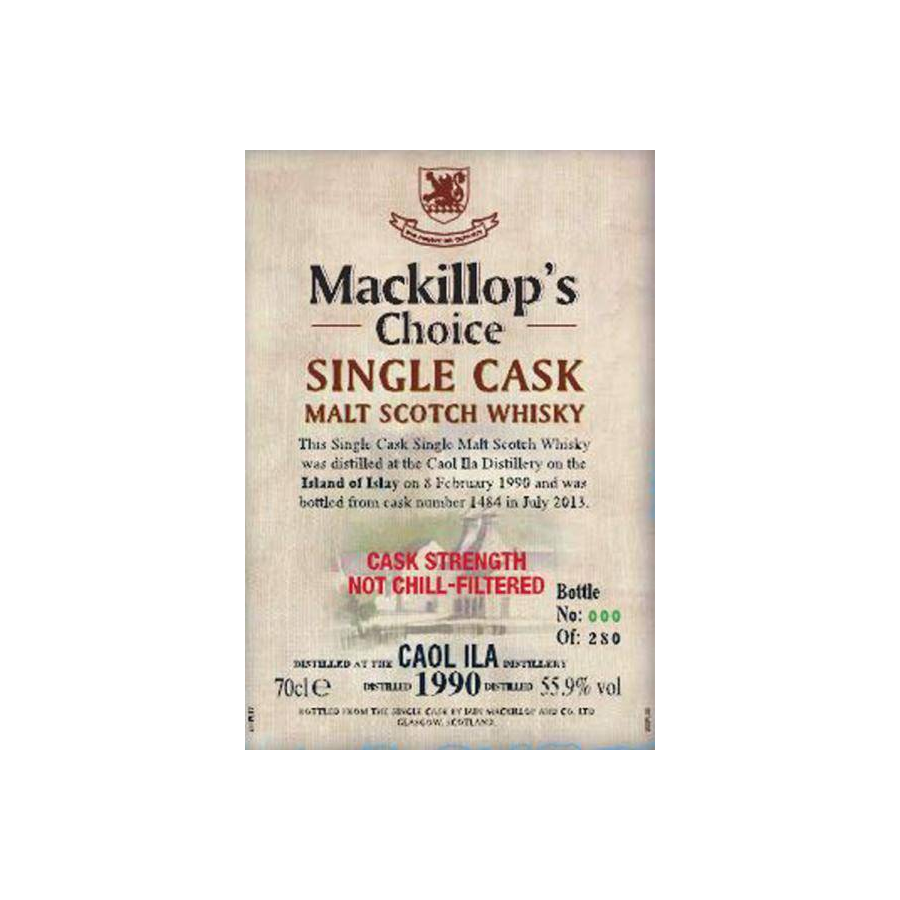 Caol Ila 1990 23 Years Single Malt Whisky 2