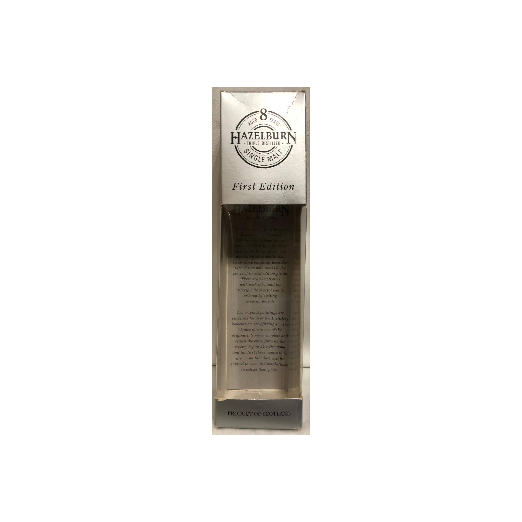 Hazelburn 8 Years Single Malt Whisky 2
