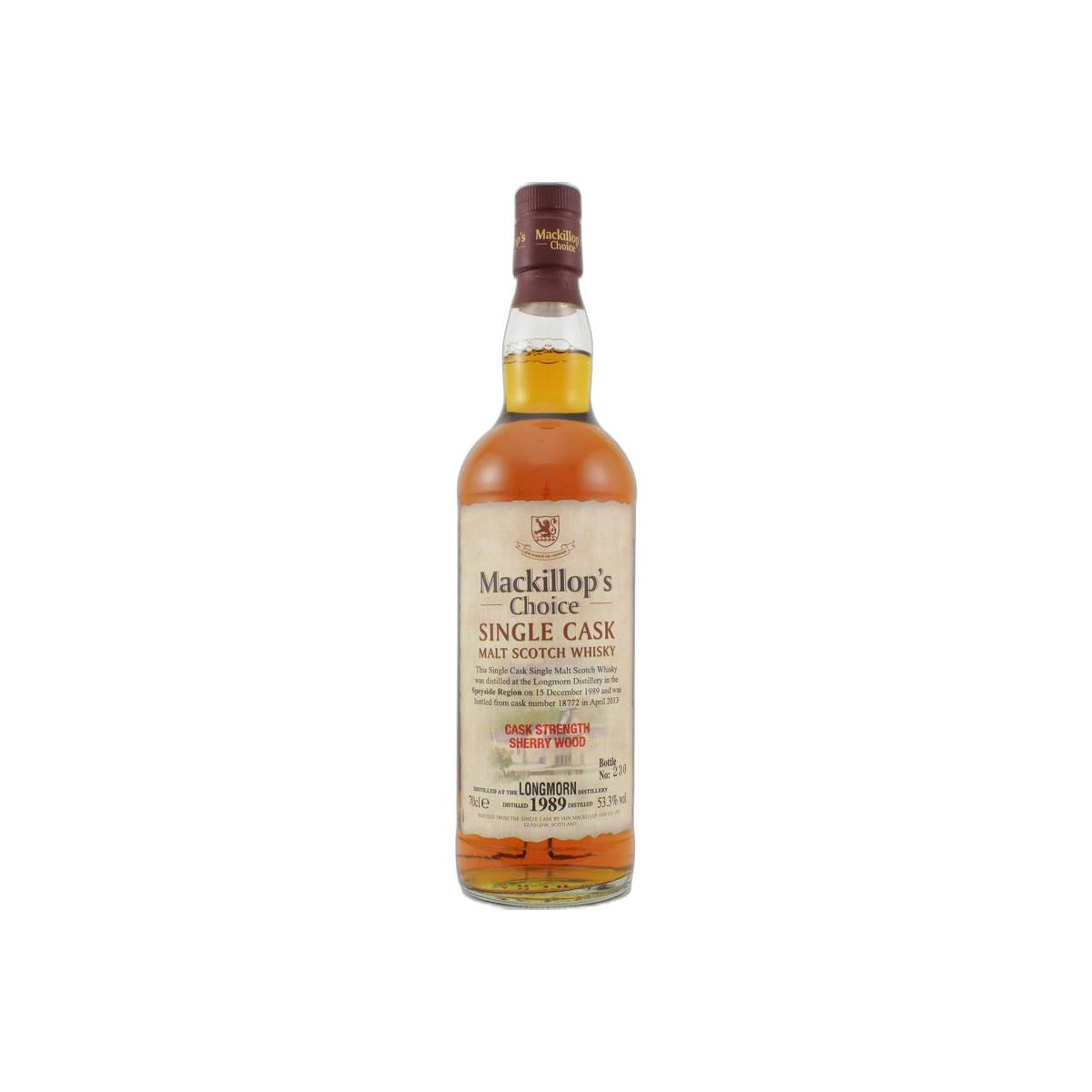 Longmorn 1989 23 Years Single Malt Whisky