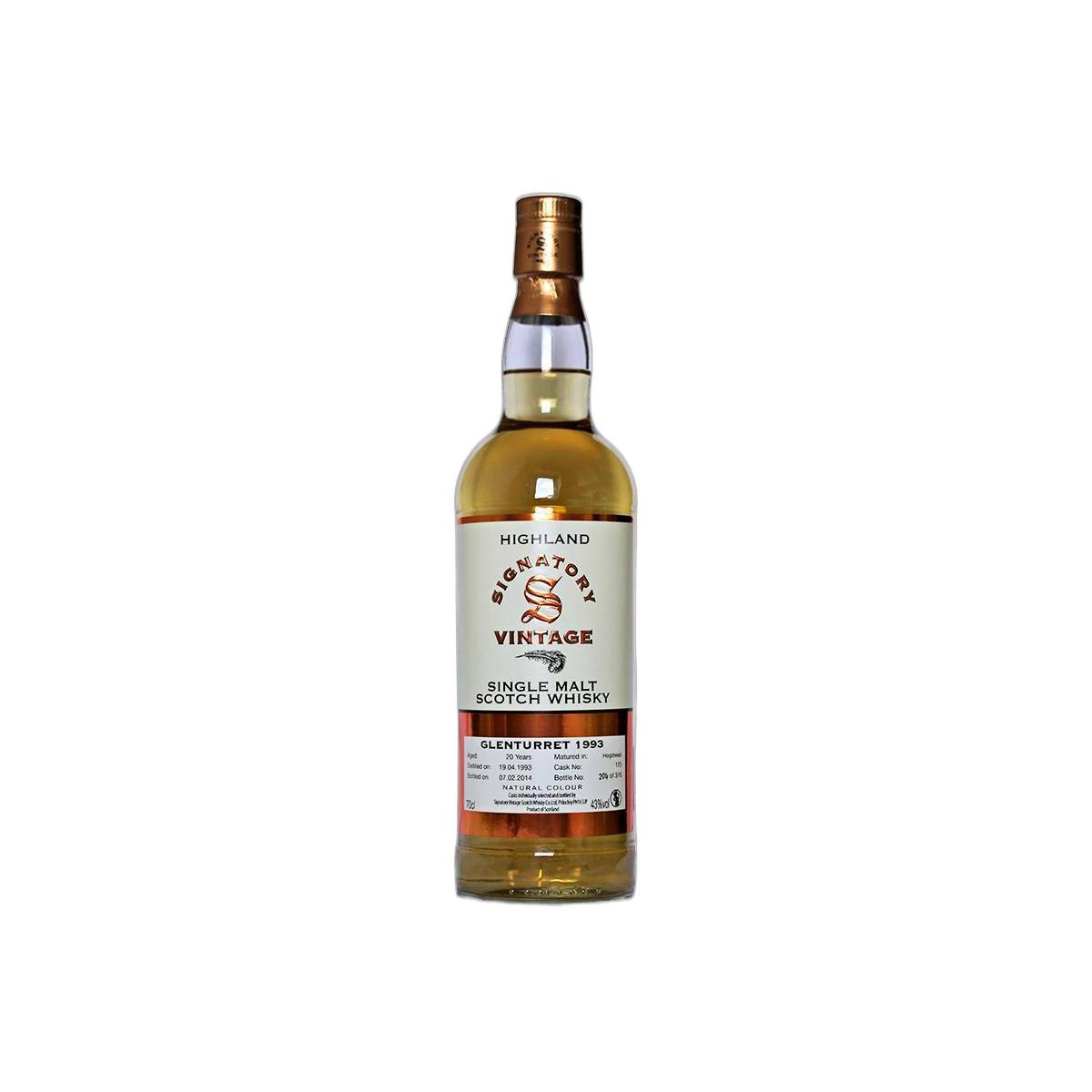 The Glenturret Vintage Collection 1993 20 Years Single Malt Whisky