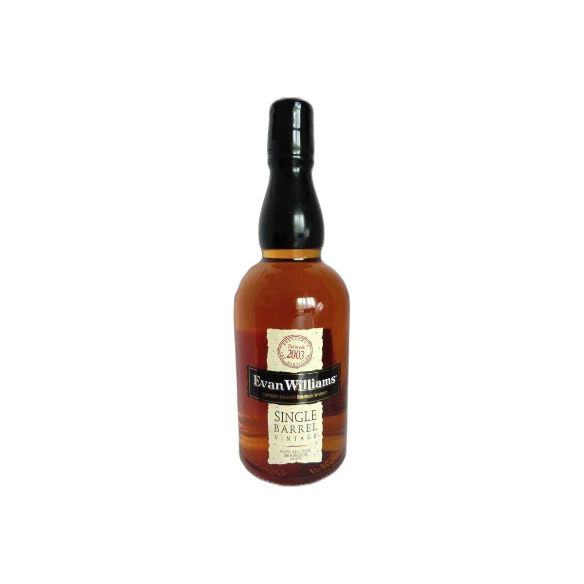 Evan Williams Single Cask 2003 9 Years Bourbon Whisky