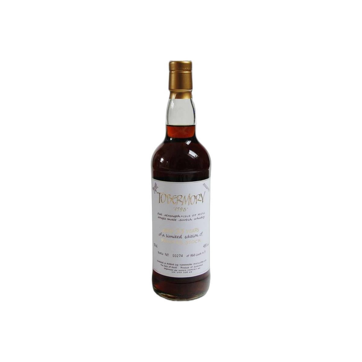 Tobermory 1972 33 Years Single Malt Whisky