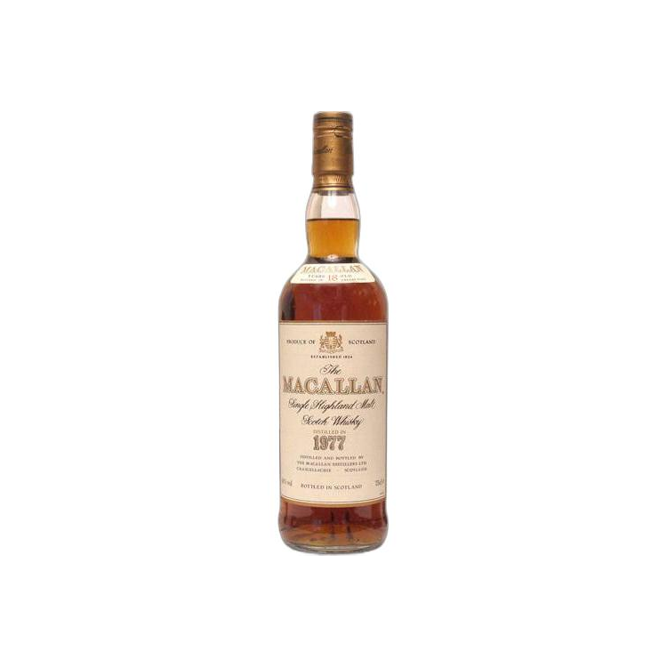 The Macallan 1977 18 Years Single Malt Whisky