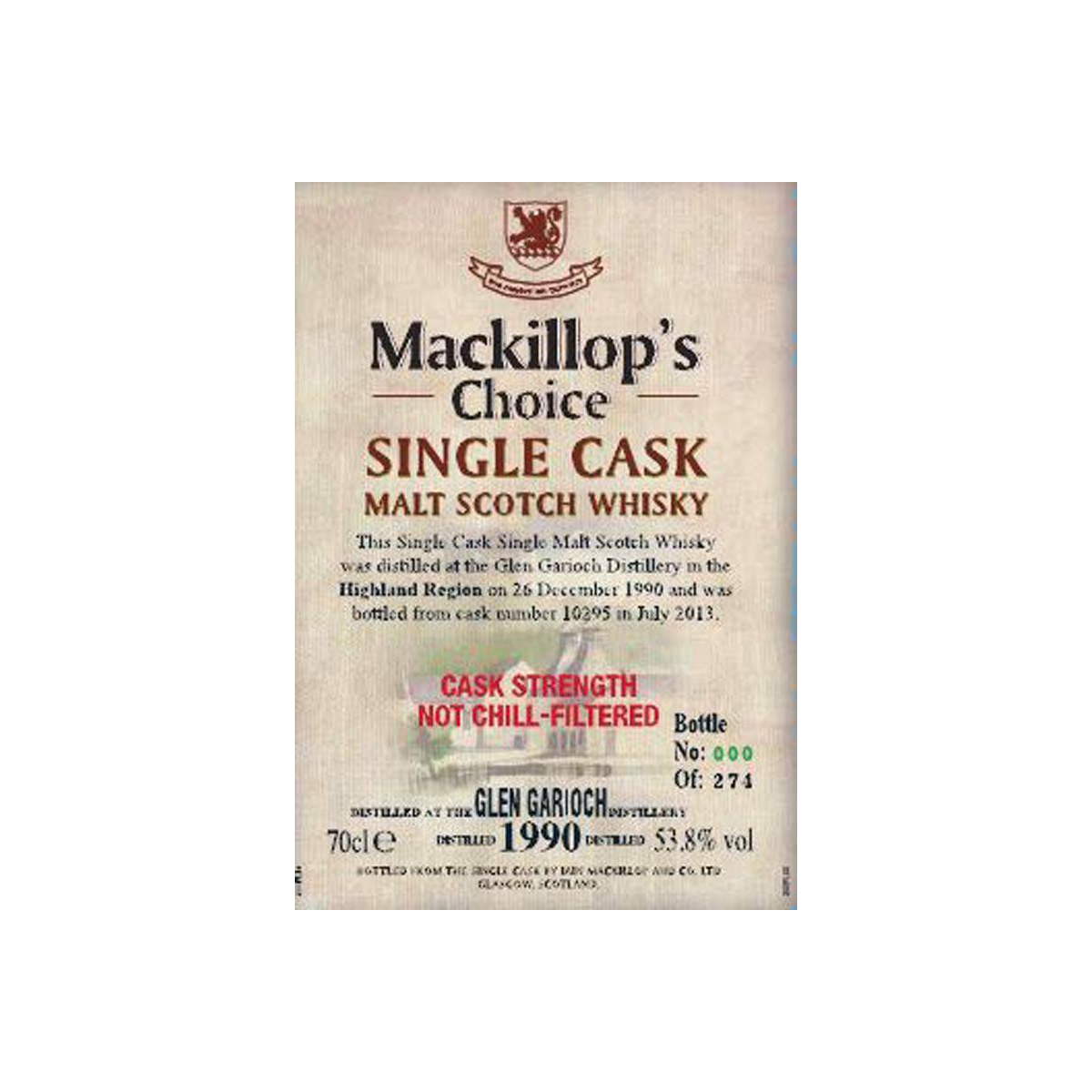 Glen Garioch 1990 22 Years Single Malt Whisky 3