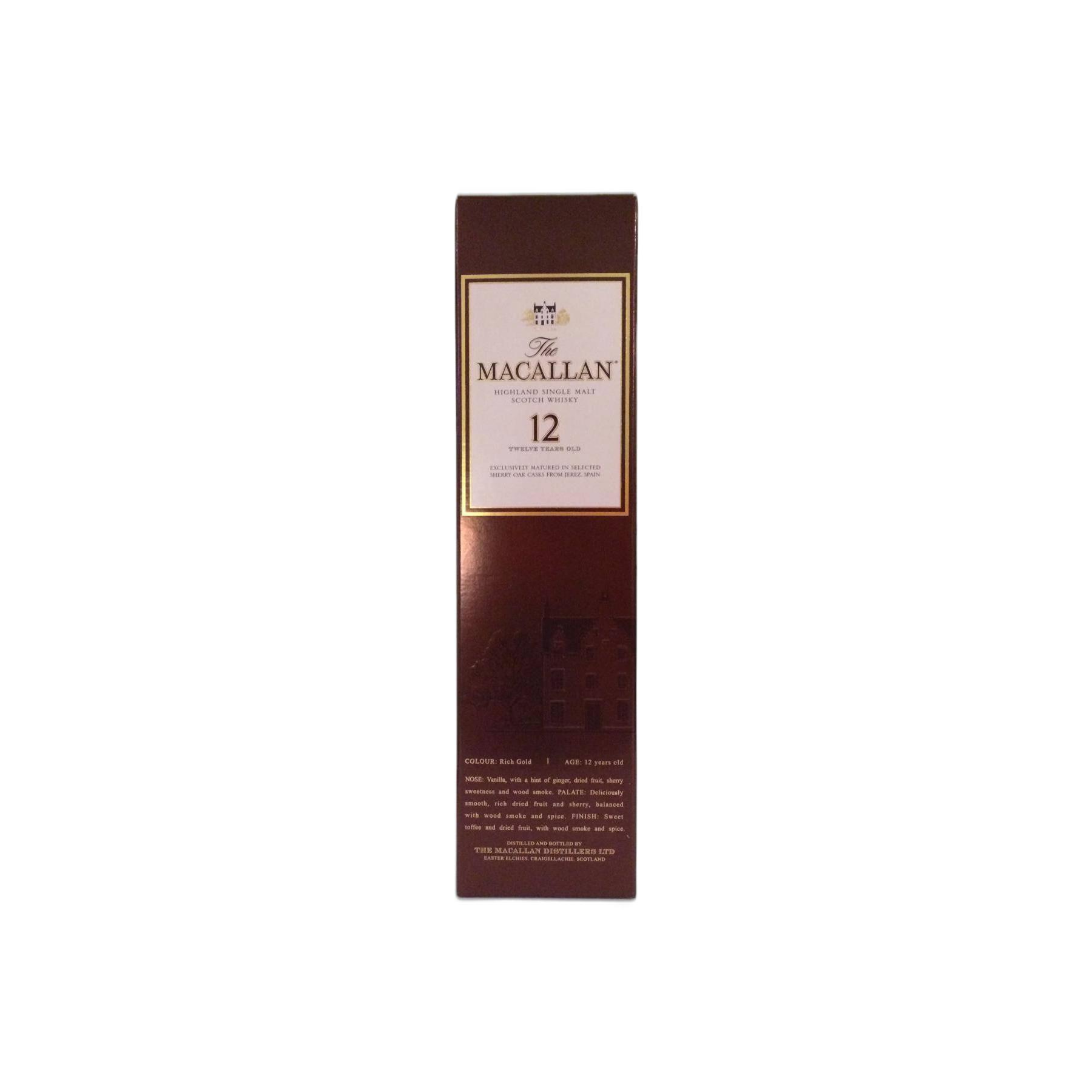The Macallan 12 Years Single Malt Whisky 3